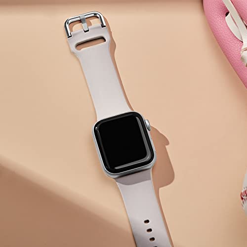 Light Grey 38mm/40mm/41mm/42mm(Series 10) Best apple watch bands in use, Apple watch band , Applewatchbands.us