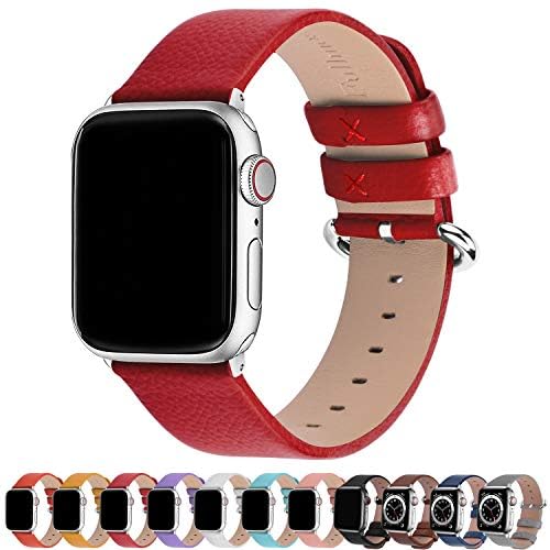 Red/silver 38mm/40mm/41mm/42mm(Series 10) Best apple watch bands in use, Apple watch band , Applewatchbands.us