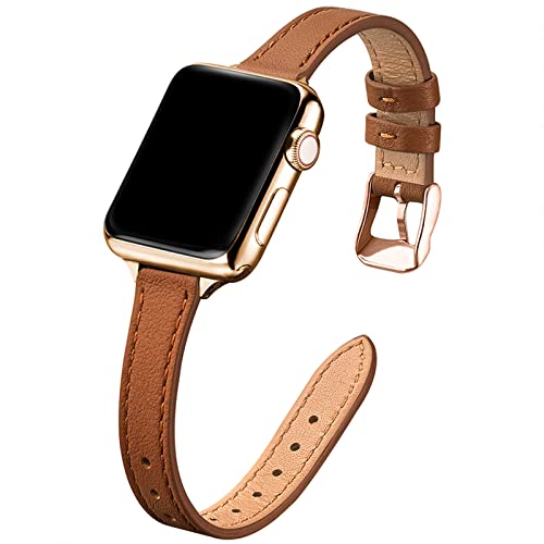 Brown with Gold 49mm/46mm/45mm/44mm/42mm(Series 3 2 1) Best apple watch bands in use, Apple watch band , Applewatchbands.us