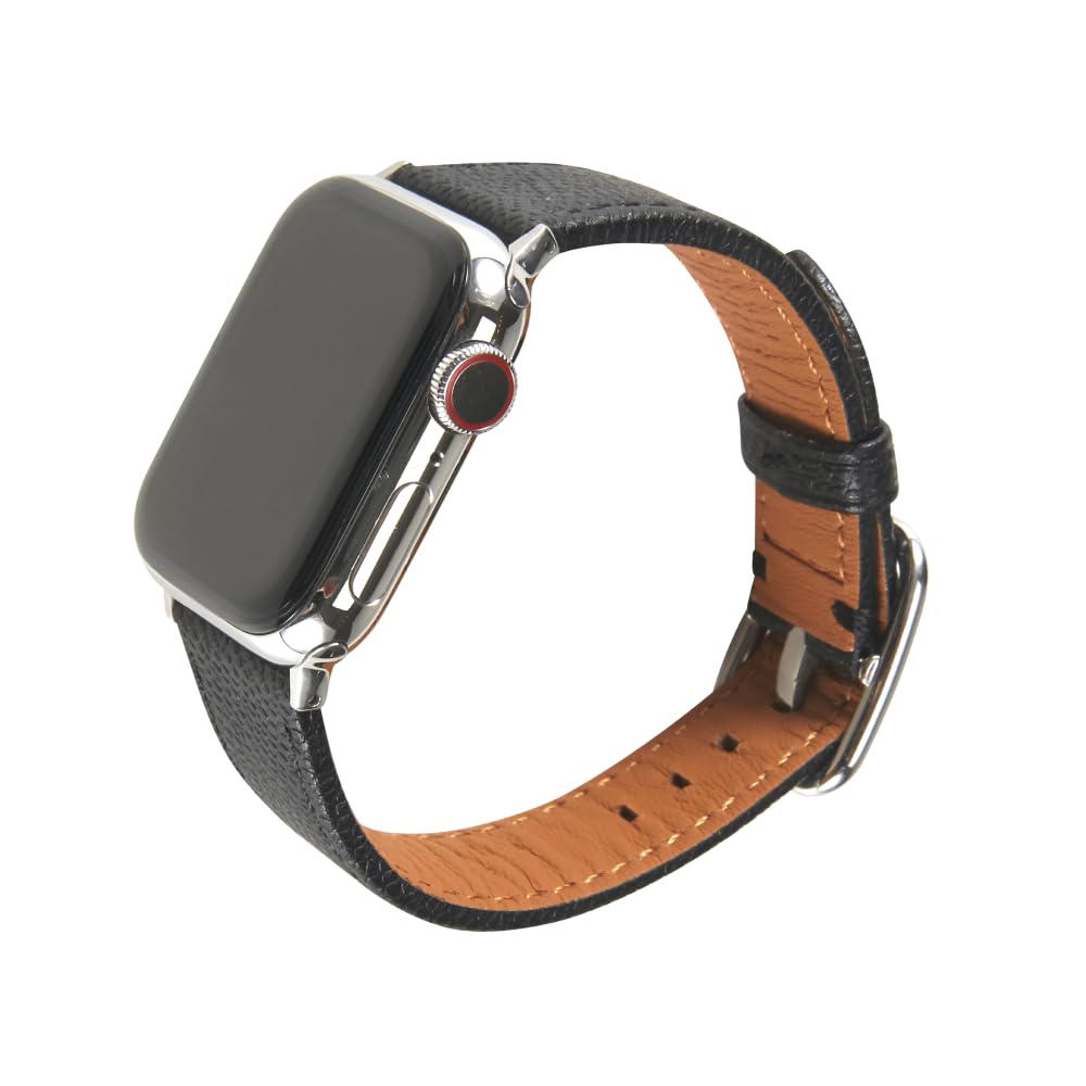 Epsom Leather - Black 41mm/40mm/38mm Best apple watch bands in use, Apple watch band , Applewatchbands.us