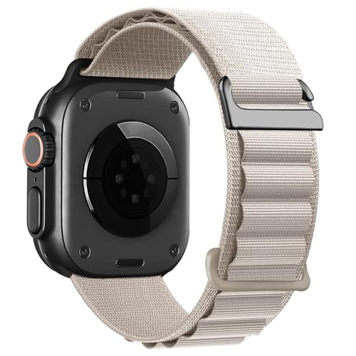 Starlight/Black  Best apple watch bands in use, Apple watch band , Applewatchbands.us