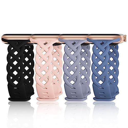 Black/Sand Pink/Alaskan Blue/Lavender Grey 44/45/46/49/42mm(Series 3 2 1) Best apple watch bands in use, Apple watch band , Applewatchbands.us