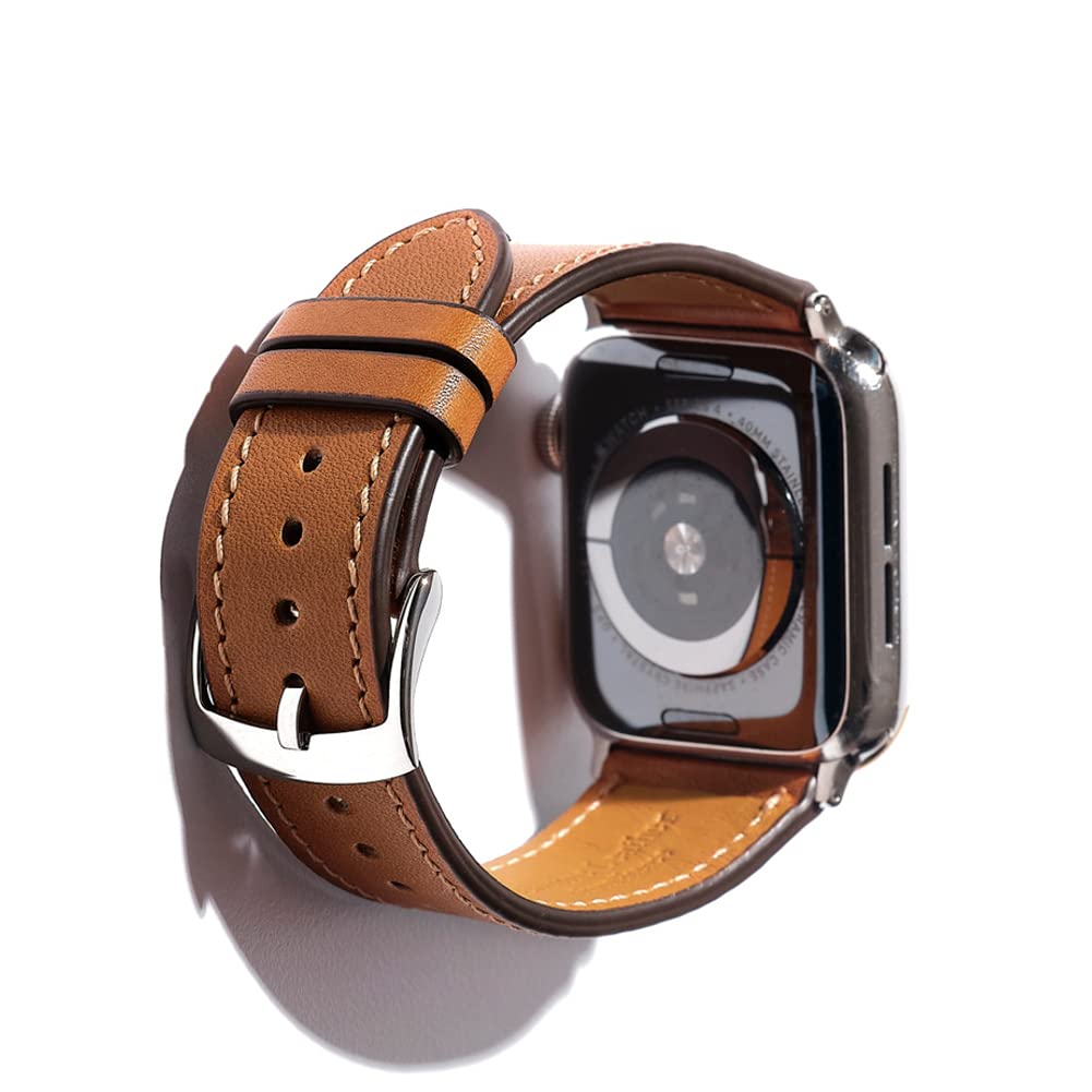 Epsom Leather - Black 49mm/45mm/44mm/42mm Best apple watch bands in use, Apple watch band , Applewatchbands.us