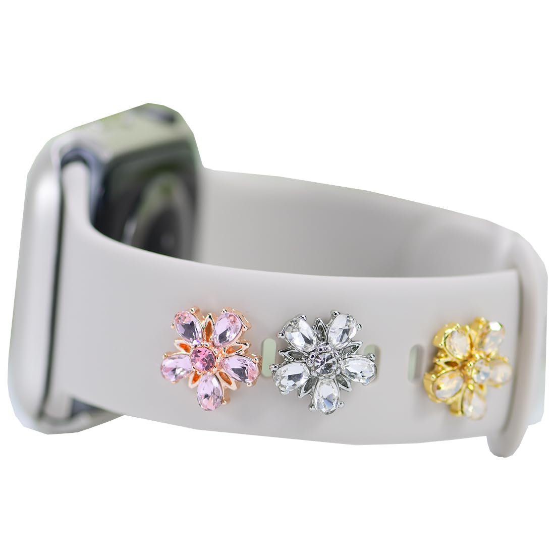 three diamond flower  Best apple watch bands in use, Apple watch band , Applewatchbands.us