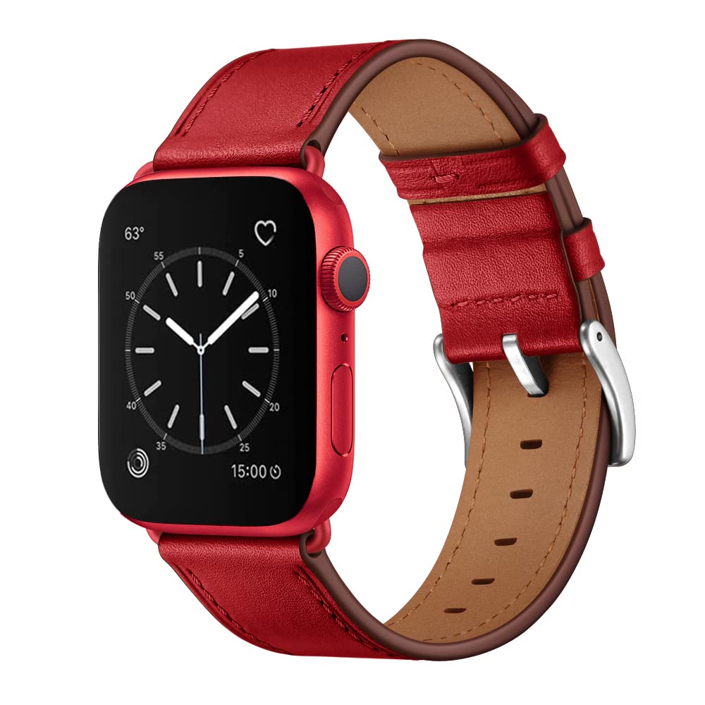 Red/Red 38mm/40mm/41mm/42mm-Series 10 Best apple watch bands in use, Apple watch band , Applewatchbands.us