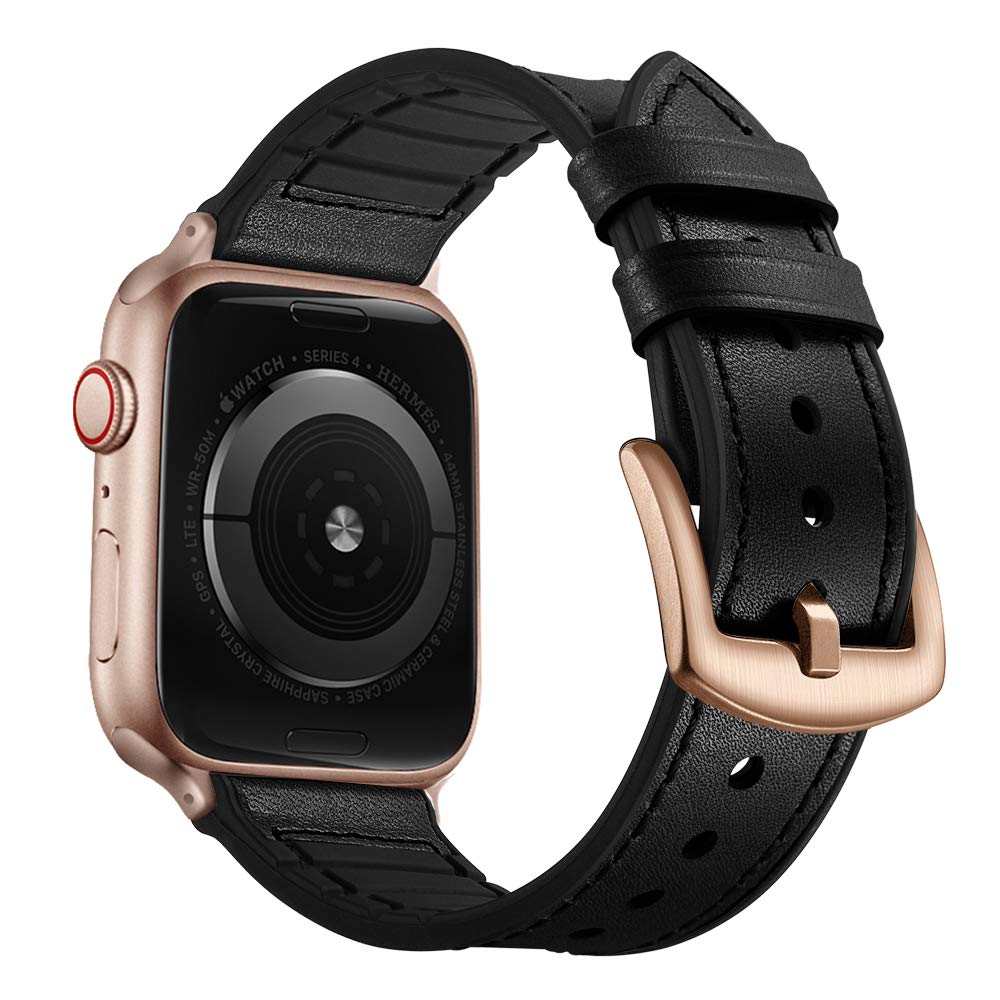 Black/Rose Gold 38mm/40mm/41mm/42mm-Series 10 Best apple watch bands in use, Apple watch band , Applewatchbands.us