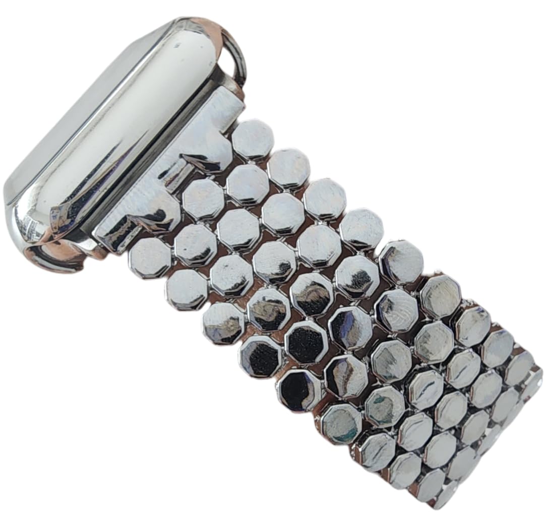 C silver Honeycomb 38/40/41/42mm(Series 10) Best apple watch bands in use, Apple watch band , Applewatchbands.us