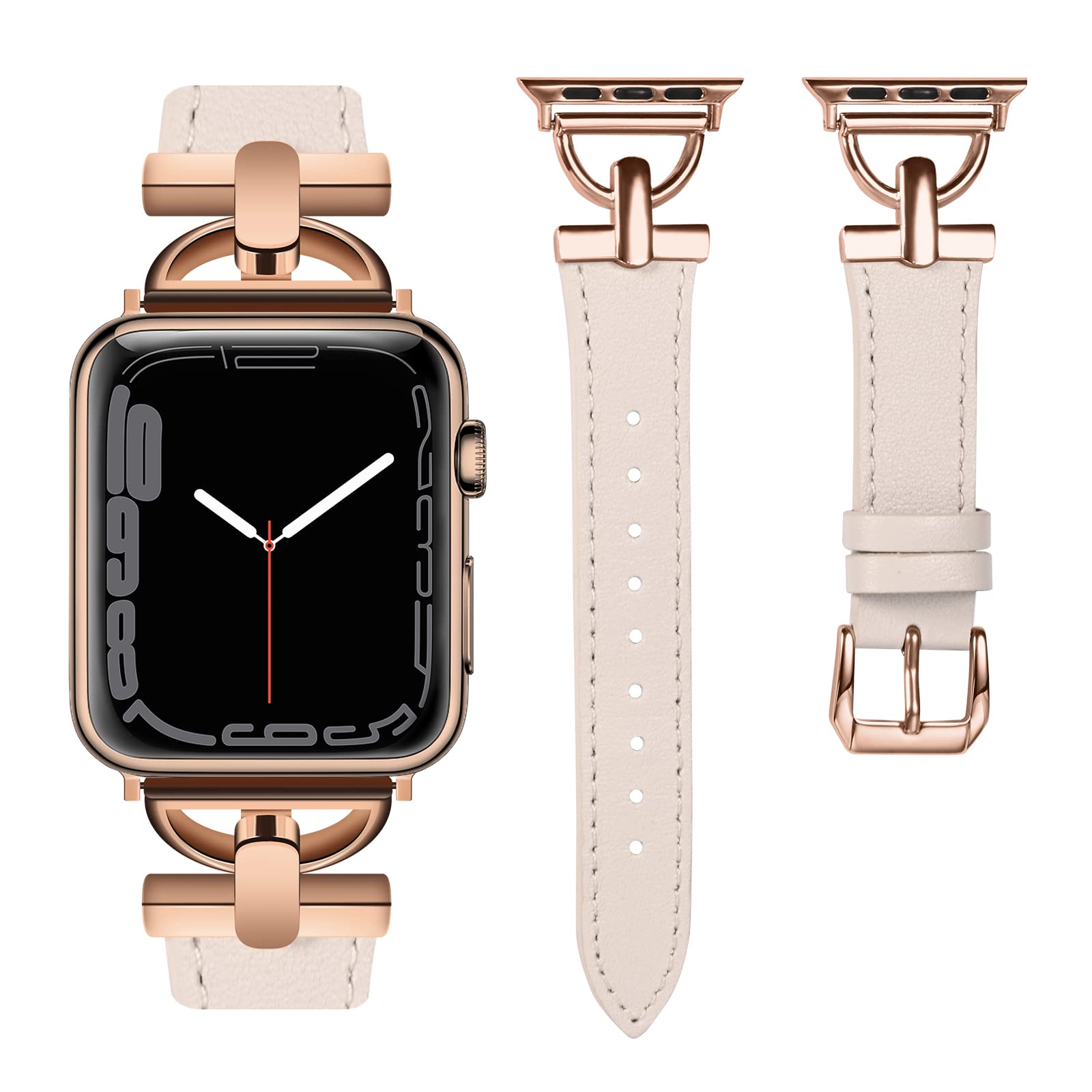 Starlight/Rose Gold 38/40/41/42mm(Series 10) Best apple watch bands in use, Apple watch band , Applewatchbands.us