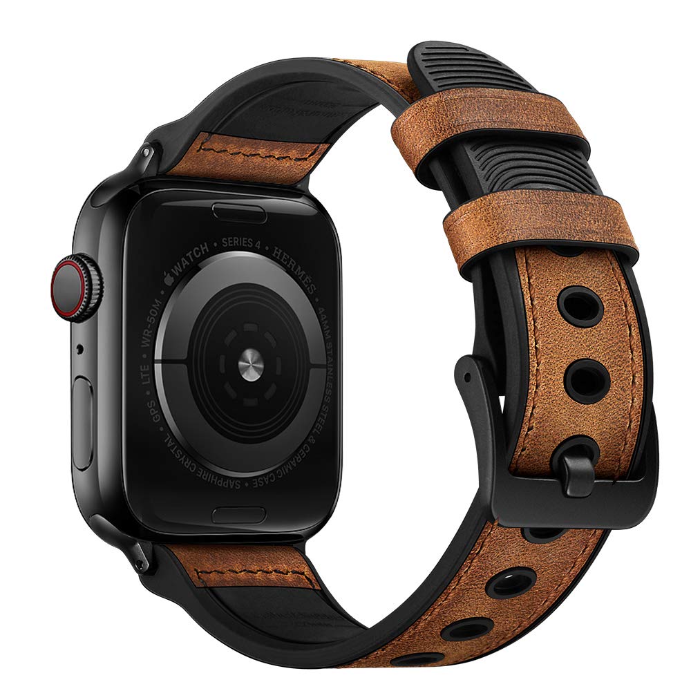 Retro Brown/Black 2.0 38mm/40mm/41mm/42mm-Series 10 Best apple watch bands in use, Apple watch band , Applewatchbands.us