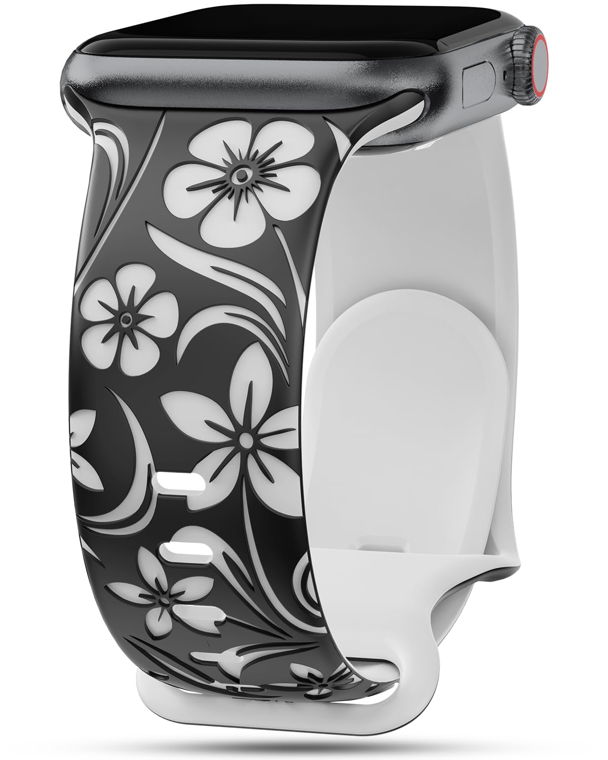 Black & White 38mm/40mm/41mm/42mm(Series 10) Best apple watch bands in use, Apple watch band , Applewatchbands.us