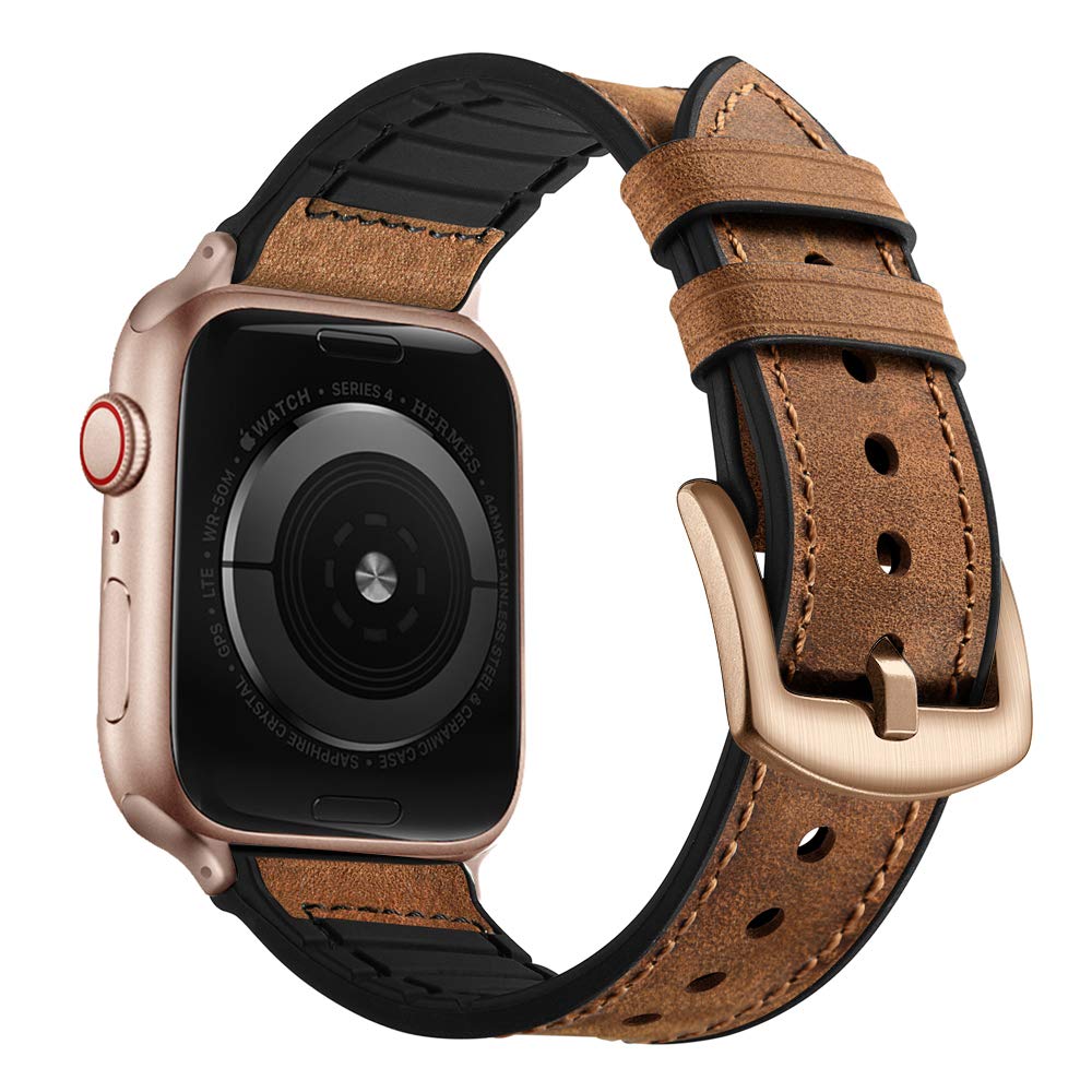 Black/Rose Gold 49mm/46mm/45mm/44mm/42mm-Series 3 2 1 Best apple watch bands in use, Apple watch band , Applewatchbands.us