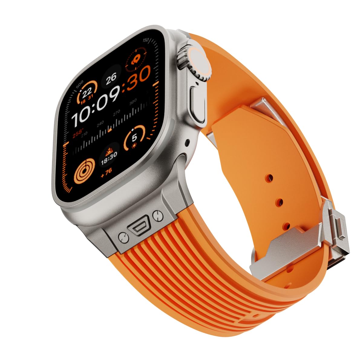 Titanium Orange 49mm/45mm/44mm/42mm Best apple watch bands in use, Apple watch band , Applewatchbands.us