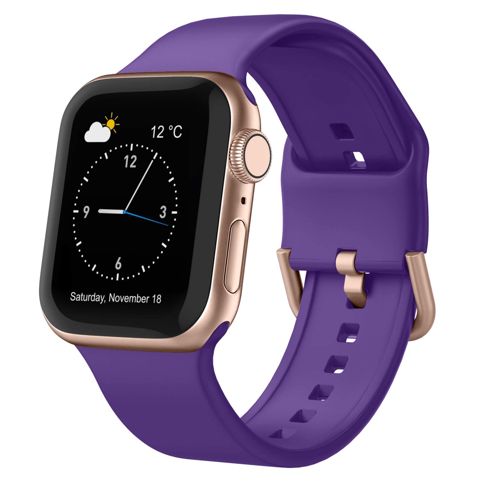 Purple 42mm(Series 3)/44mm/45mm/46mm/49mm Best apple watch bands in use, Apple watch band , Applewatchbands.us