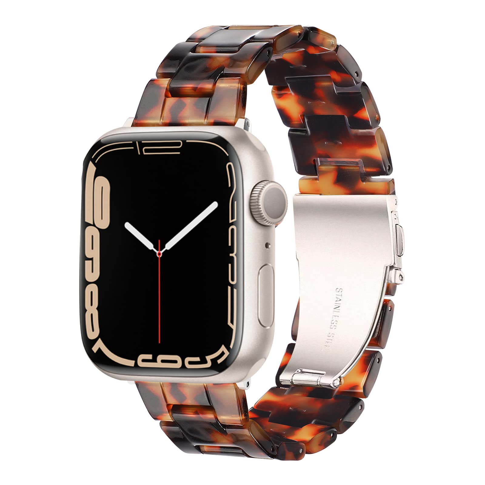 Black Rose 42mm(Series 3 2 1),44mm,45mm,46mm,49mm Best apple watch bands in use, Apple watch band , Applewatchbands.us