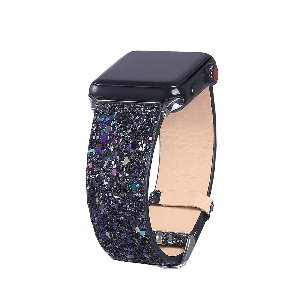 Black 38mm/40mm/41mm/42mm(Series 10) Best apple watch bands in use, Apple watch band , Applewatchbands.us