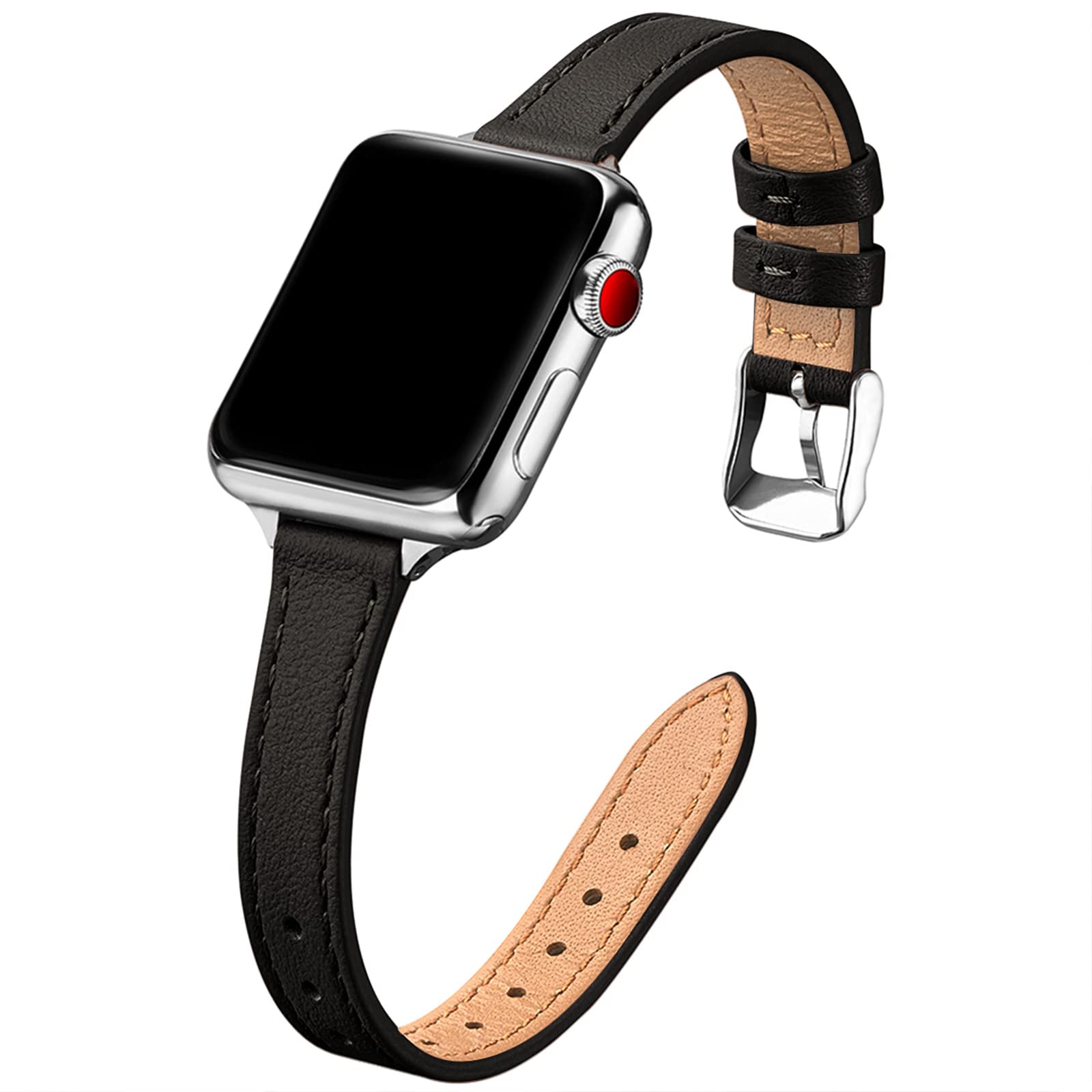 Brown with Rose Gold 38mm/40mm/41mm/42mm(Series 10) Best apple watch bands in use, Apple watch band , Applewatchbands.us