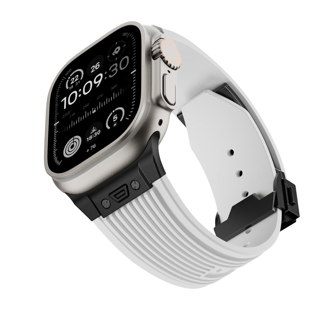 Black white 49mm/45mm/44mm/42mm Best apple watch bands in use, Apple watch band , Applewatchbands.us