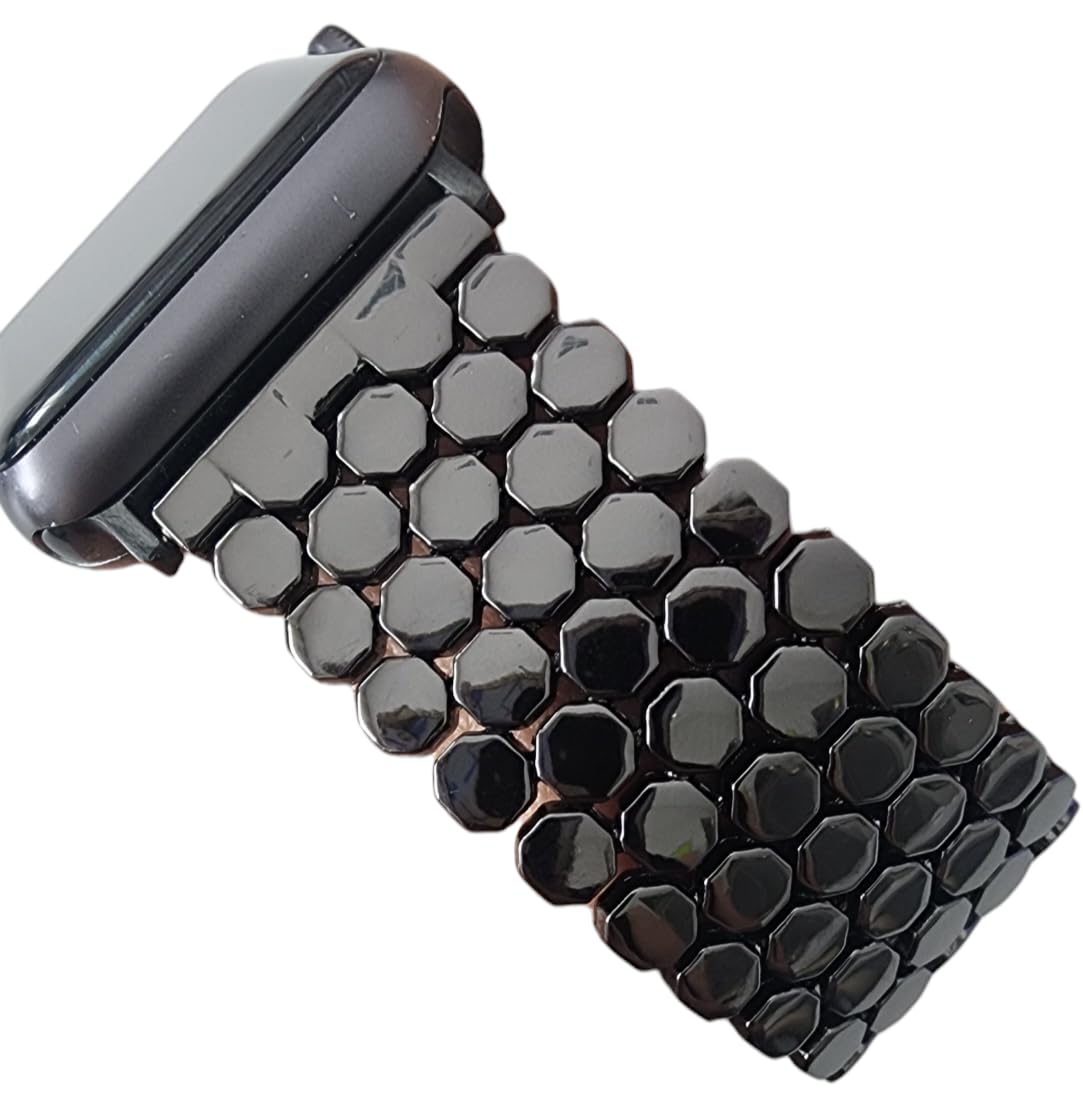 D black Honeycomb 44/45/46/49/42mm(Series 1/2/3) Best apple watch bands in use, Apple watch band , Applewatchbands.us