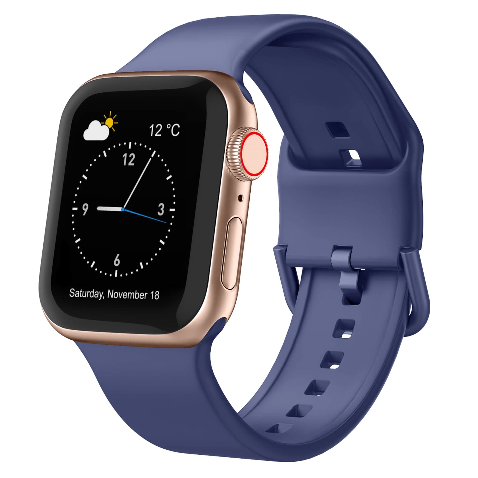 Violet Grey 42mm(Series 3)/44mm/45mm/46mm/49mm Best apple watch bands in use, Apple watch band , Applewatchbands.us