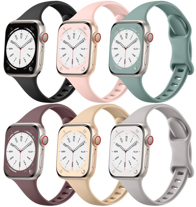 Black/ Sand Pink/ Pine Green/ Smoke Violet/ Milk Tea/ Starlight 44mm/45mm/46mm/49mm/(42mm-Series 3 2 1) Best apple watch bands in use, Apple watch band , Applewatchbands.us