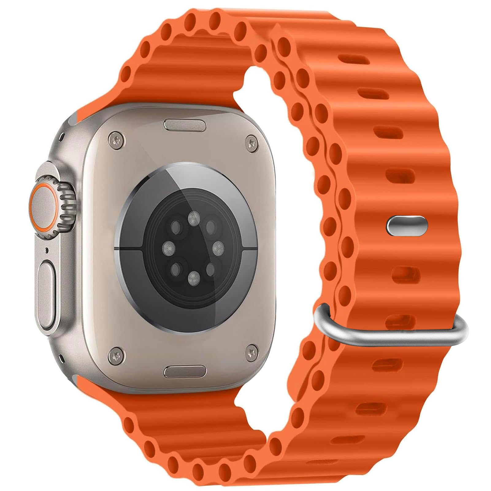 Orange/Titanium 49mm/46mm/45mm/44mm Best apple watch bands in use, Apple watch band , Applewatchbands.us