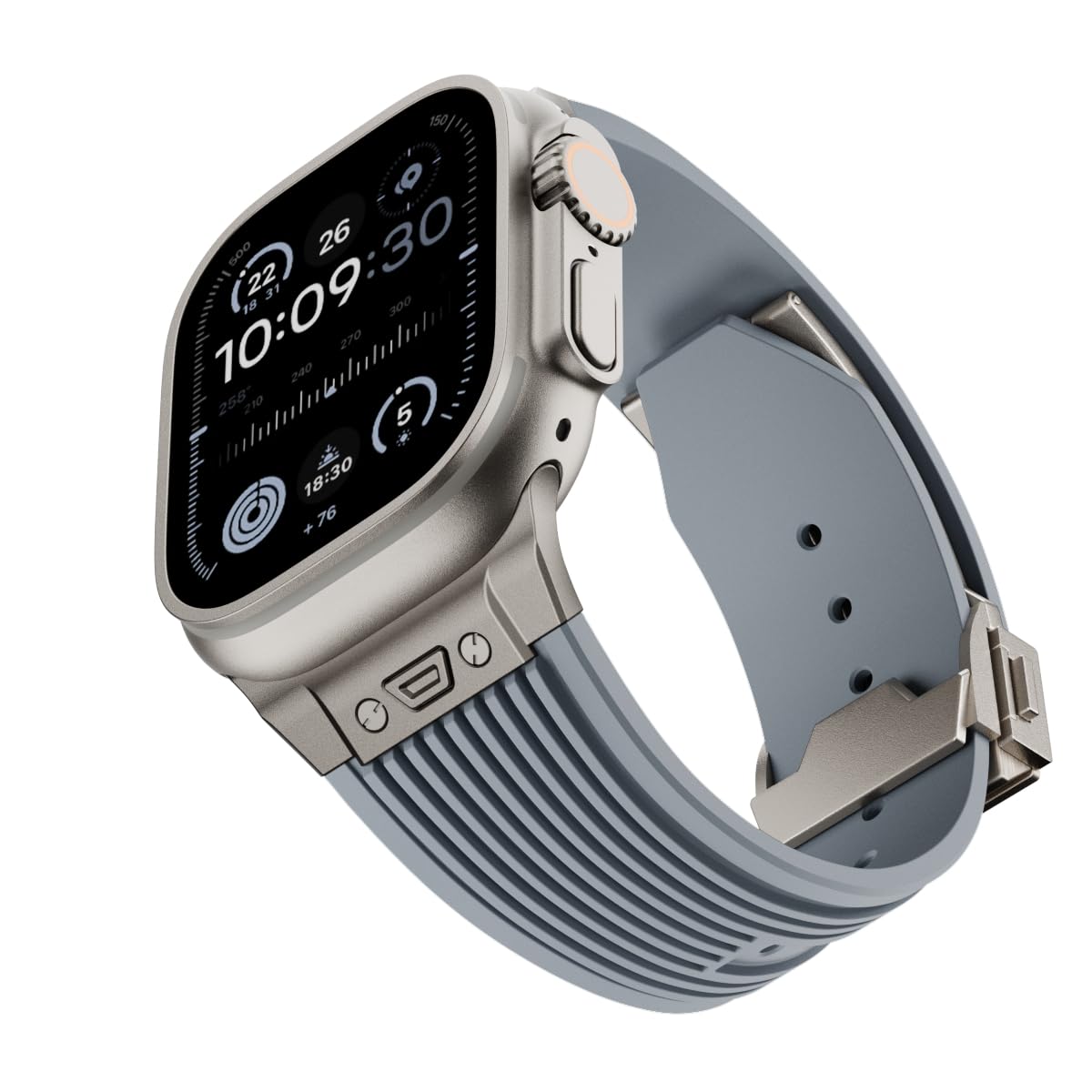 Titanium gray 49mm/45mm/44mm/42mm Best apple watch bands in use, Apple watch band , Applewatchbands.us