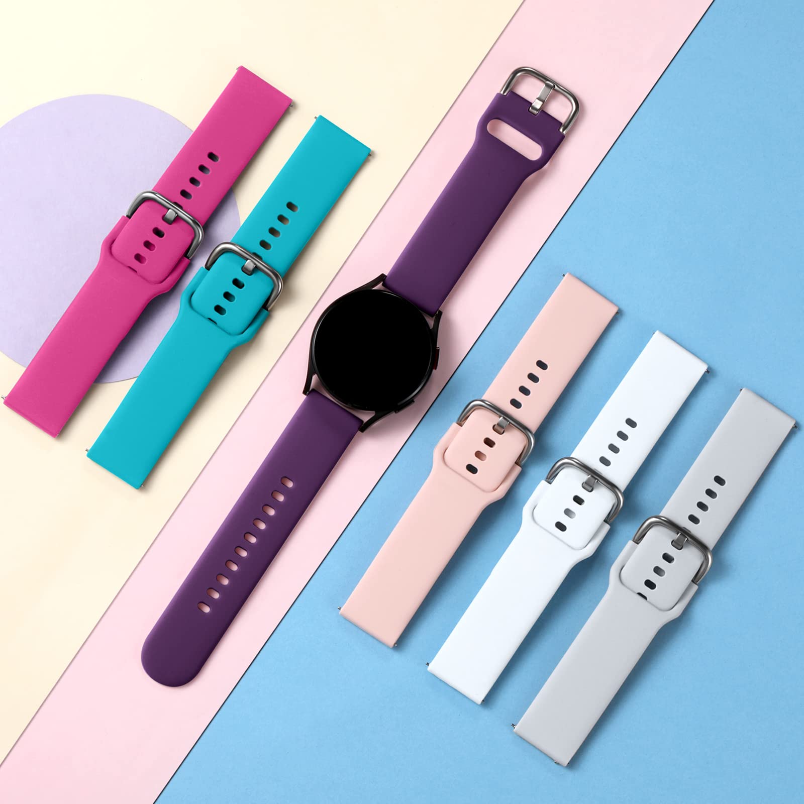 Navy Blue/Black/Milk Tea/Smokey Mauve/Gray/Pine Green/Fuchsia/White/Lavender/Pink Sand Large Best apple watch bands in use, Apple watch band , Applewatchbands.us