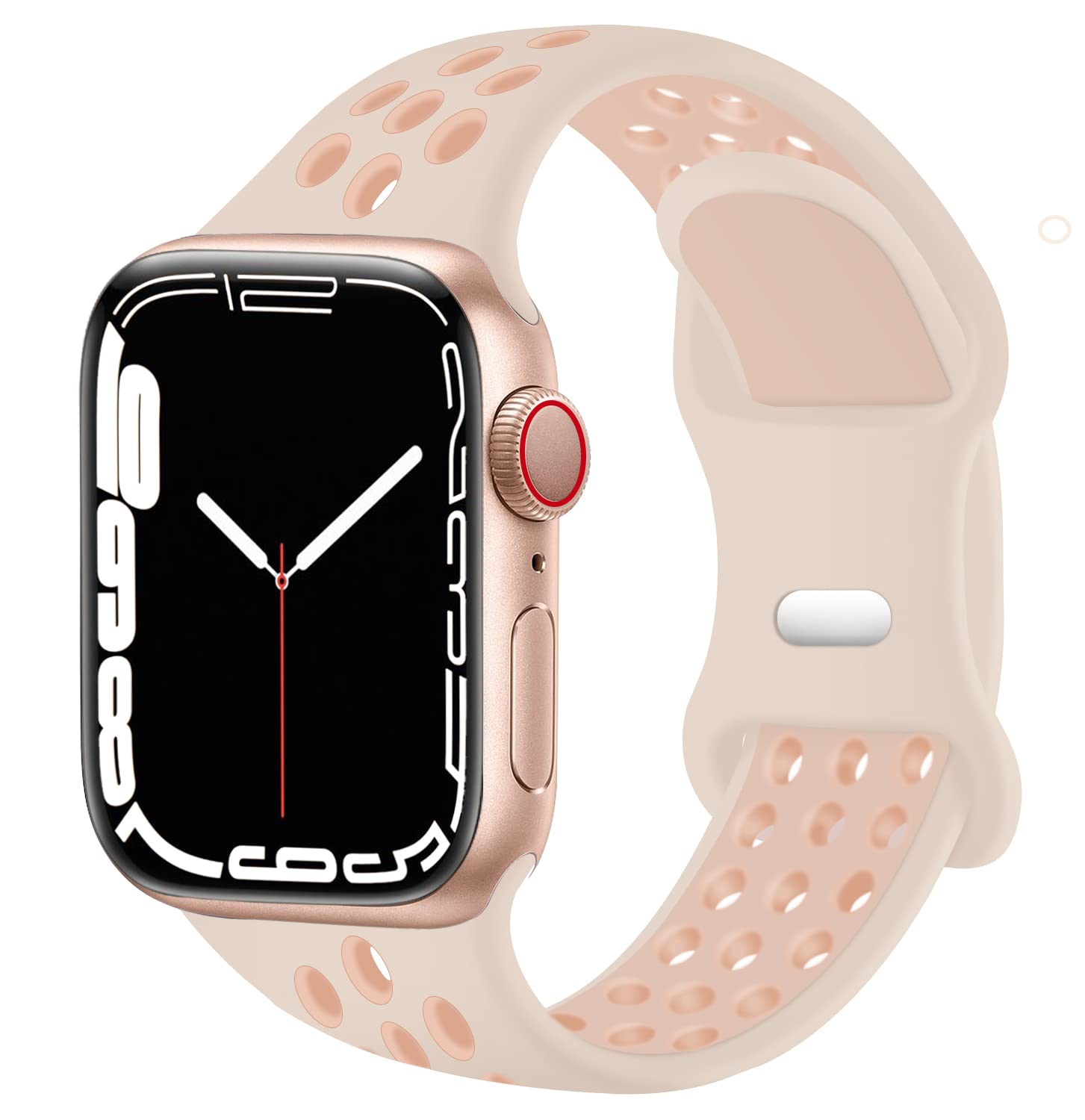 Pink White 38mm/40mm/41mm/42mm for Series 10 Best apple watch bands in use, Apple watch band , Applewatchbands.us