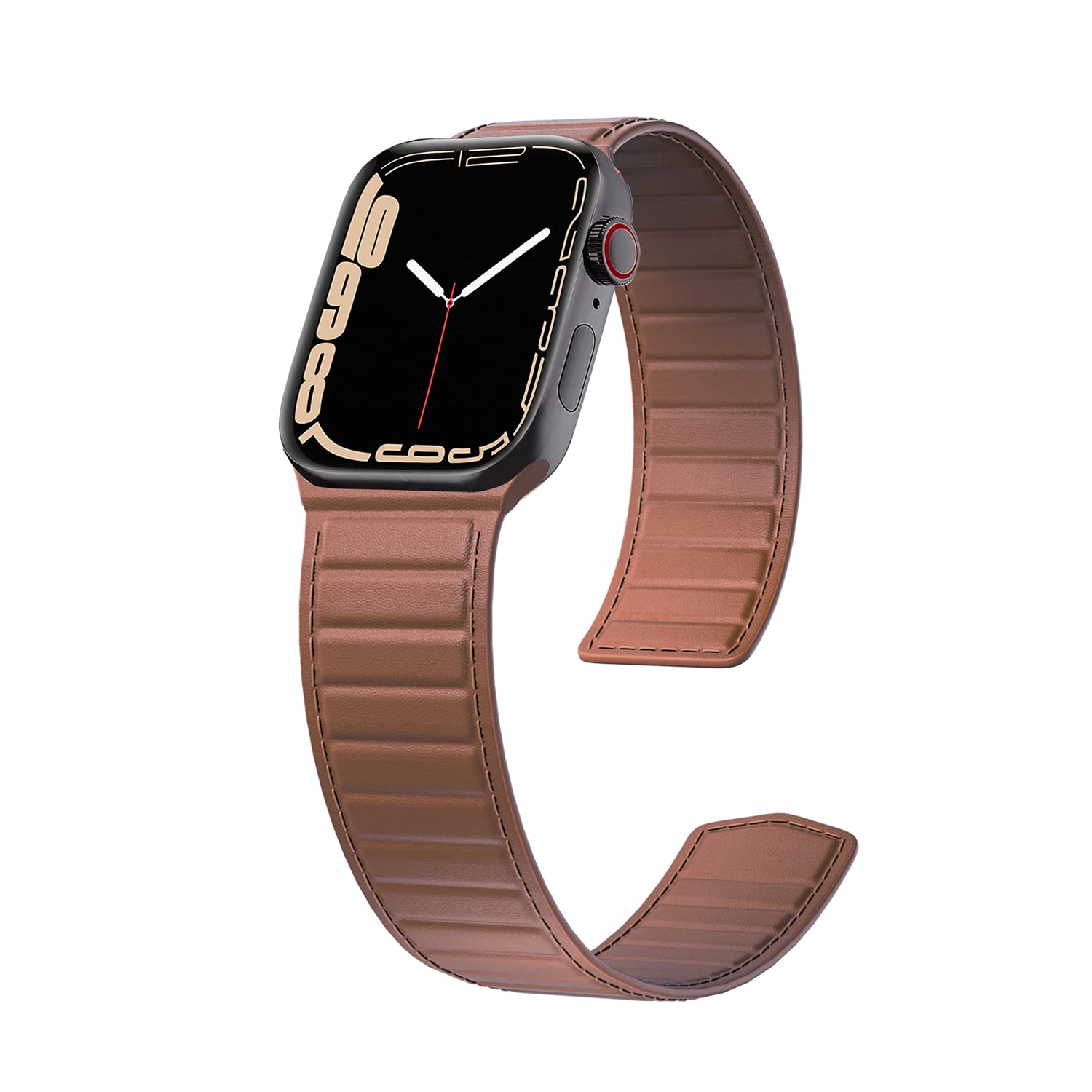 Saddle Brown 42MM(Series 10)/41MM/40MM/38MM Best apple watch bands in use, Apple watch band , Applewatchbands.us