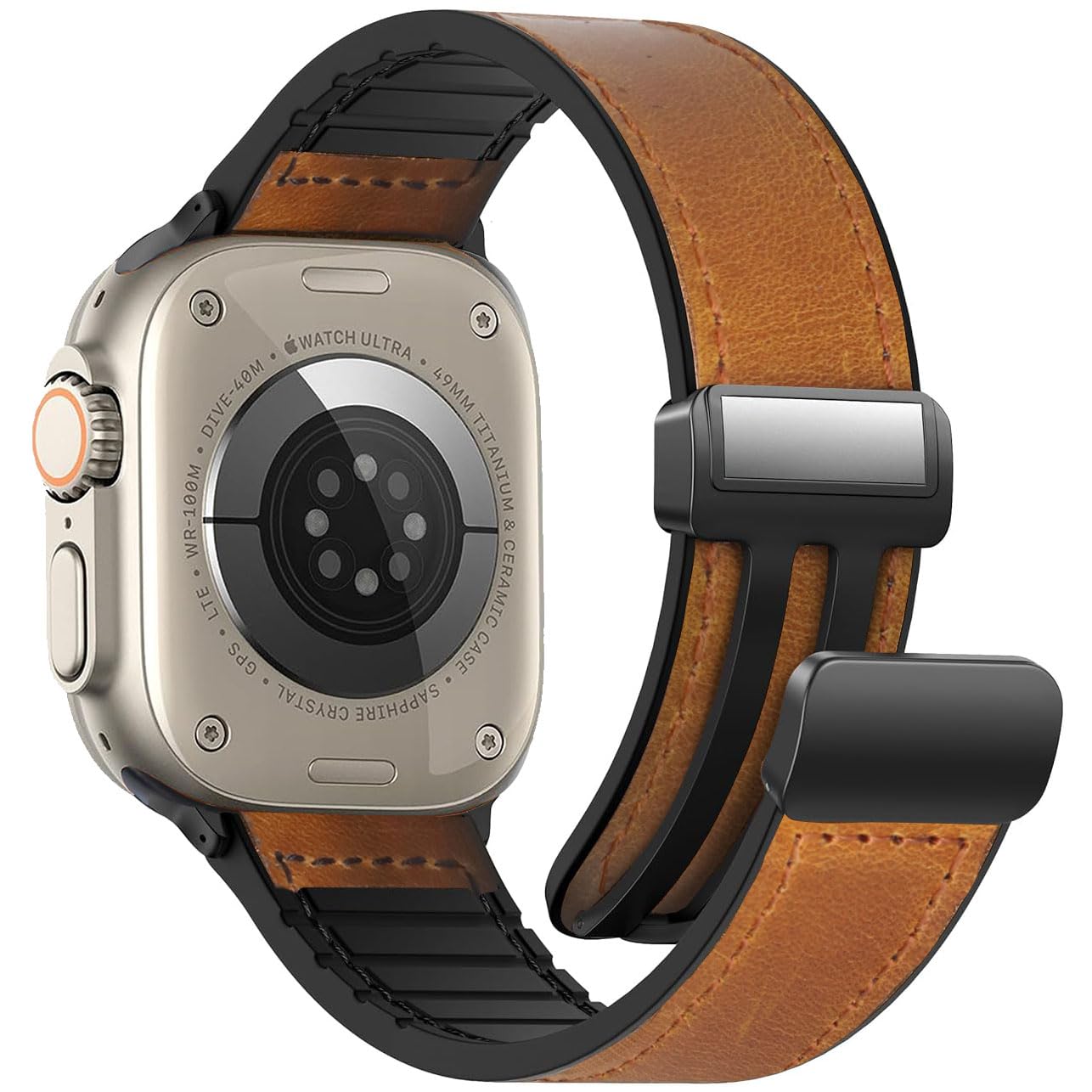 C-Classic Brown ?Wide Plus?49/46/45/44/42mm Best apple watch bands in use, Apple watch band , Applewatchbands.us