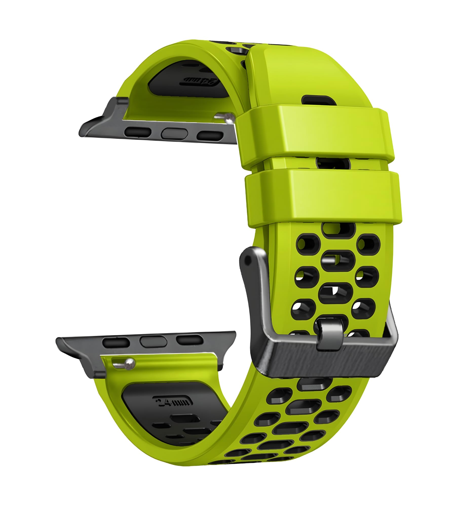 Lime Green_Black  Best apple watch bands in use, Apple watch band , Applewatchbands.us