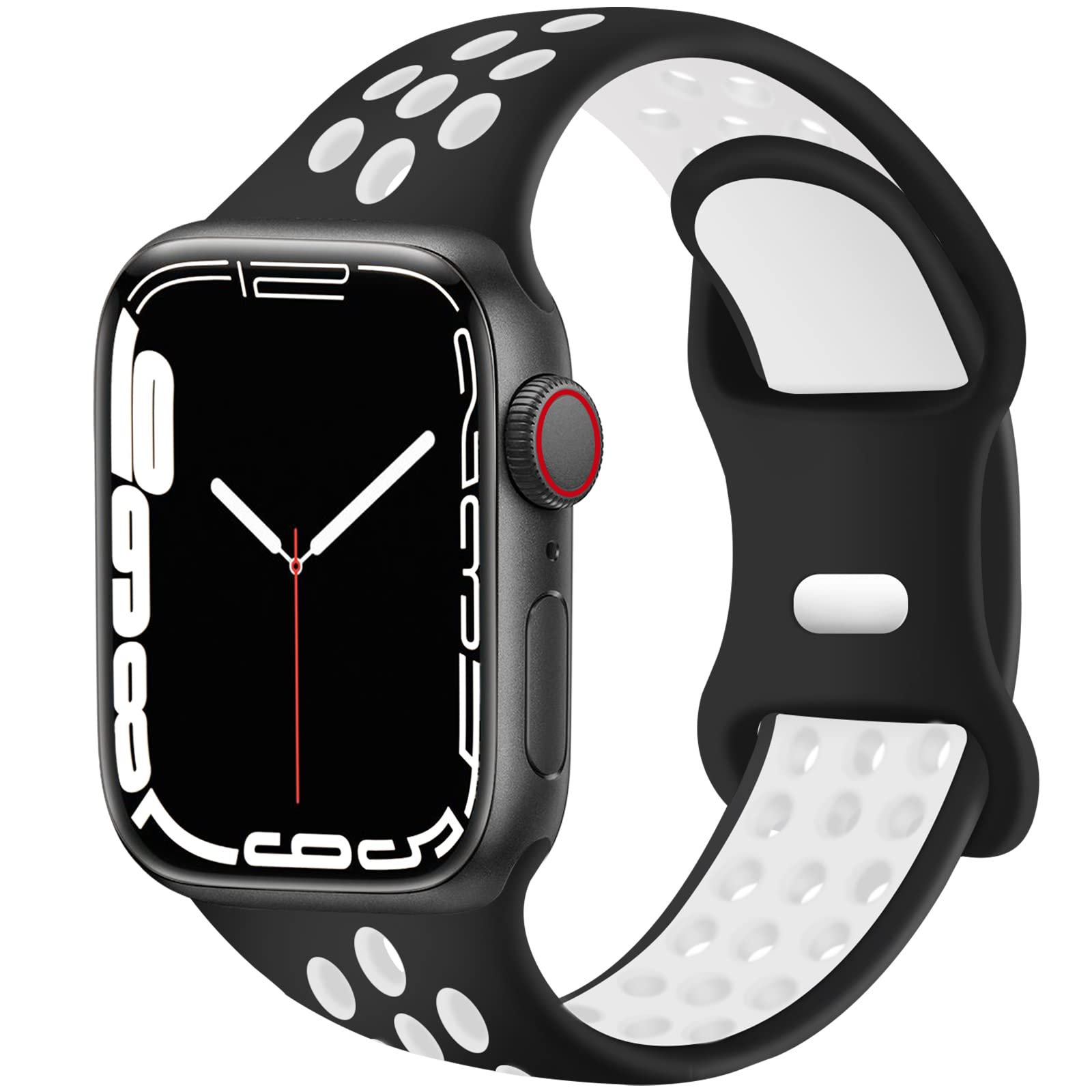 Black White 38mm/40mm/41mm/42mm for Series 10 Best apple watch bands in use, Apple watch band , Applewatchbands.us