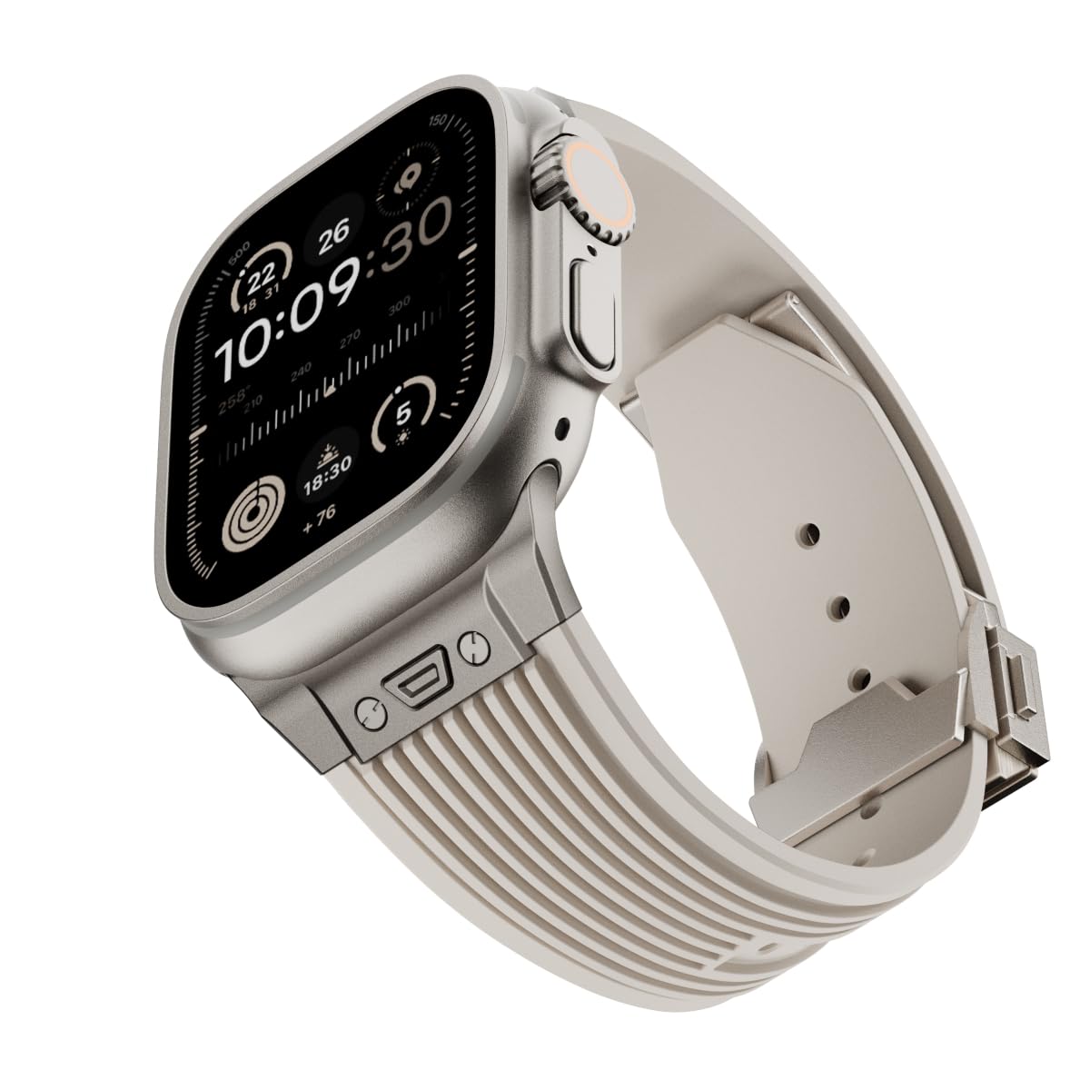 Titanium starlight 49mm/45mm/44mm/42mm Best apple watch bands in use, Apple watch band , Applewatchbands.us