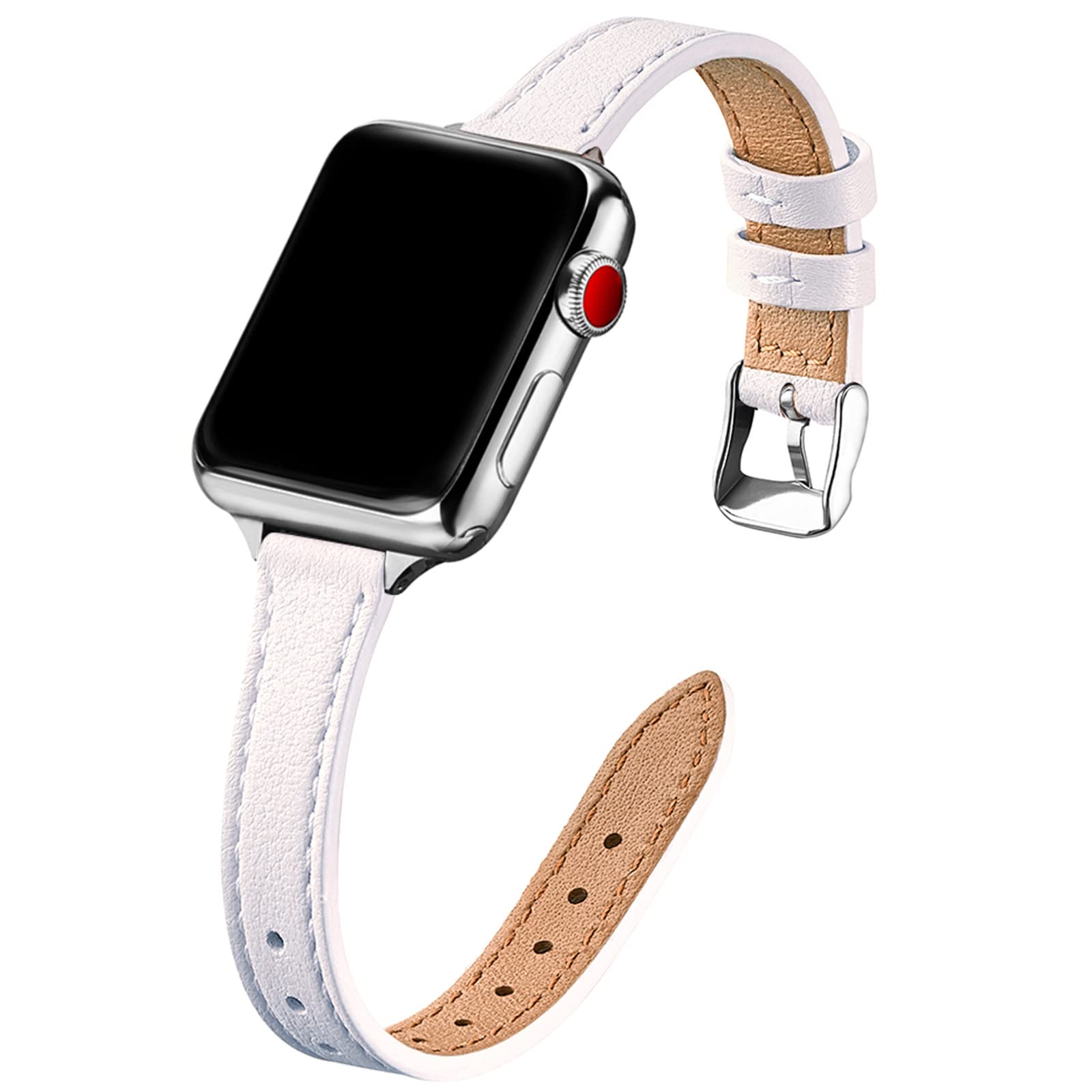 Beige with Gold 49mm/46mm/45mm/44mm/42mm(Series 3 2 1) Best apple watch bands in use, Apple watch band , Applewatchbands.us