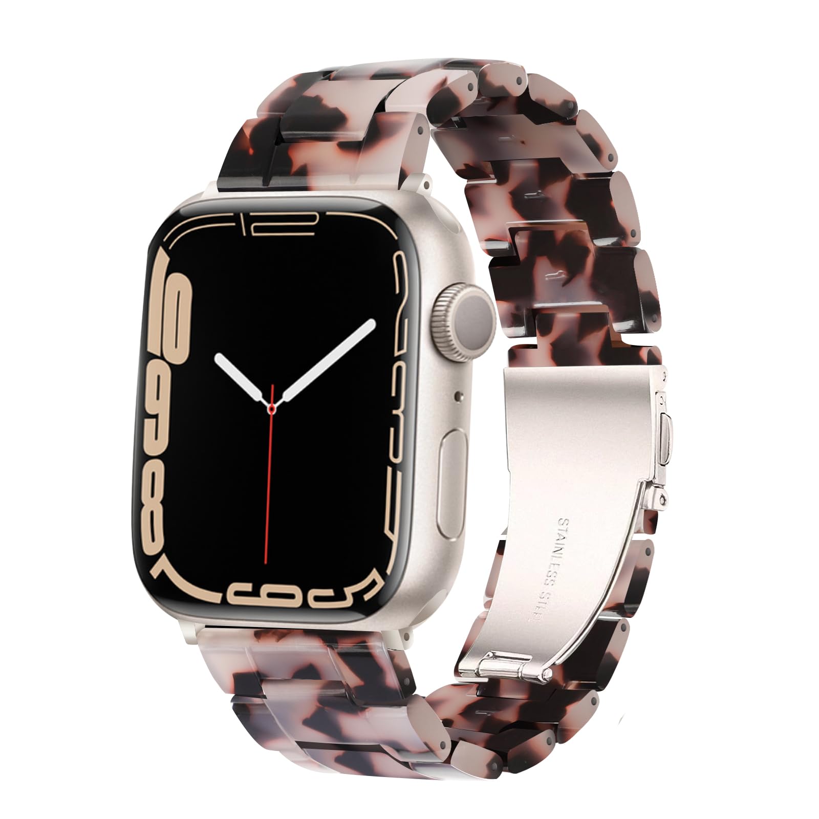 Black Agate for Starlight 42mm(Series 3 2 1),44mm,45mm,46mm,49mm Best apple watch bands in use, Apple watch band , Applewatchbands.us