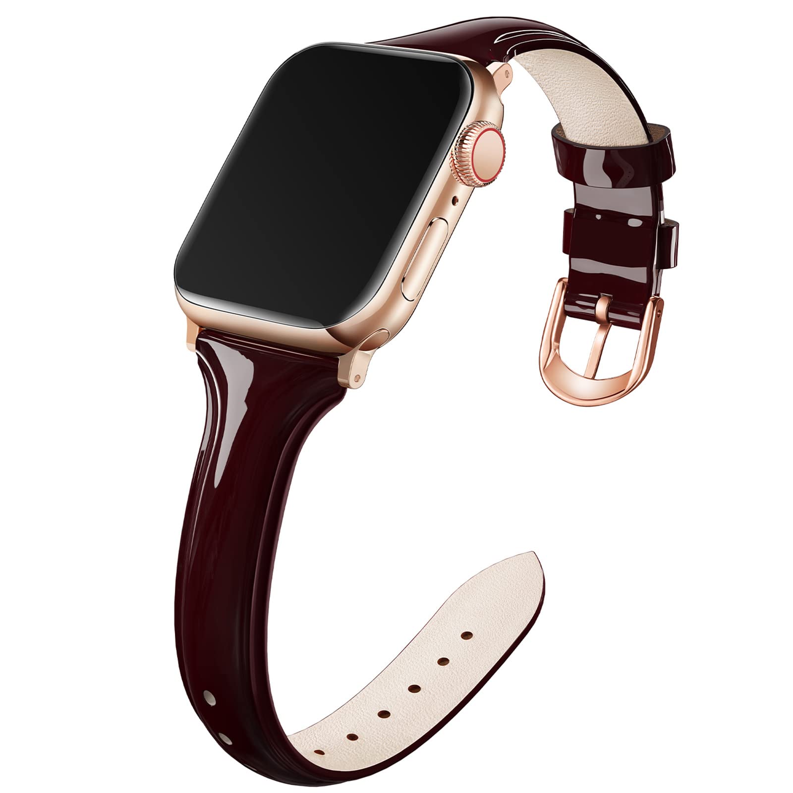 Wine red 42MM/44MM/45MM/49MM Best apple watch bands in use, Apple watch band , Applewatchbands.us