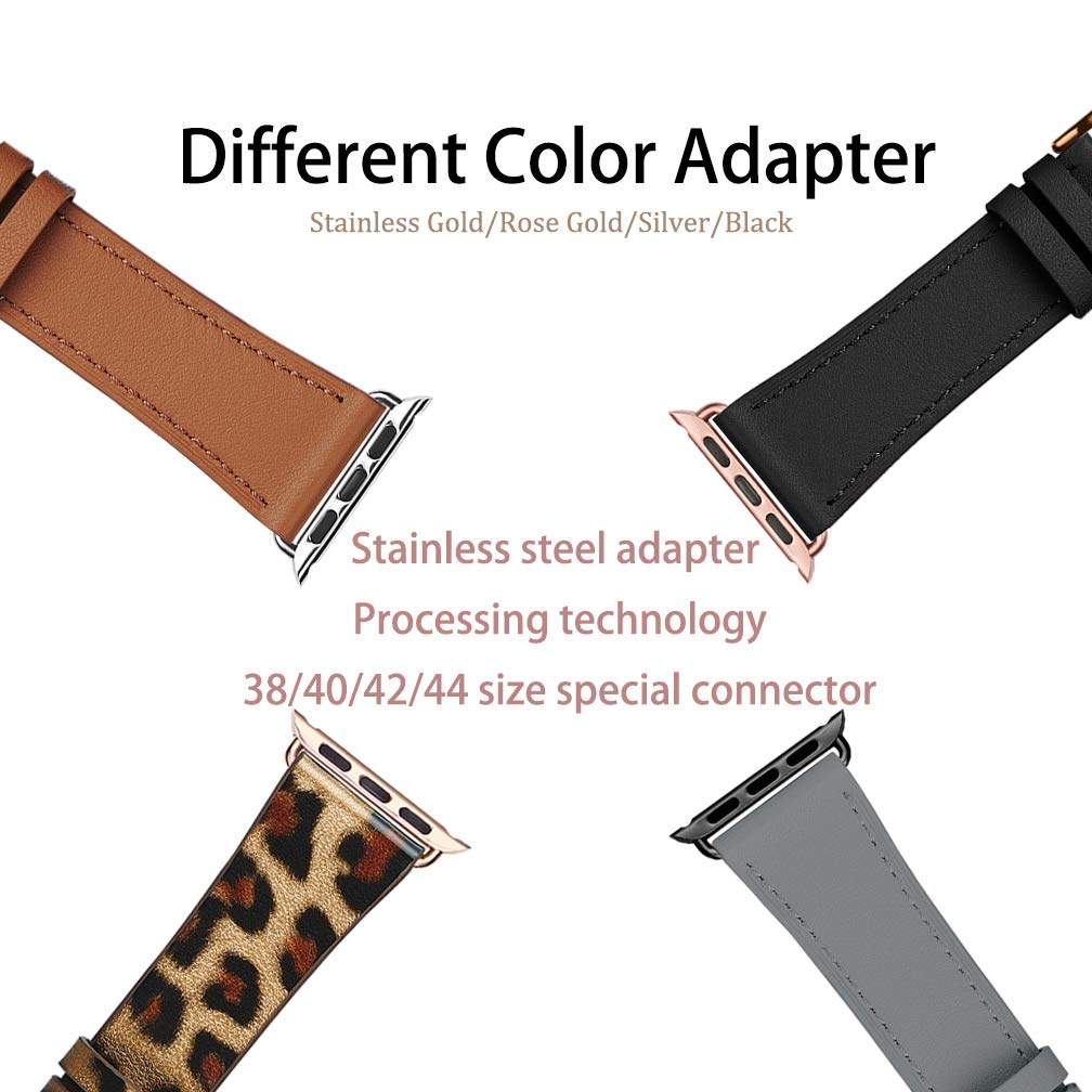 Brown+Rose Gold 38mm/40mm/41mm/42mm(Series 10) Best apple watch bands in use, Apple watch band , Applewatchbands.us