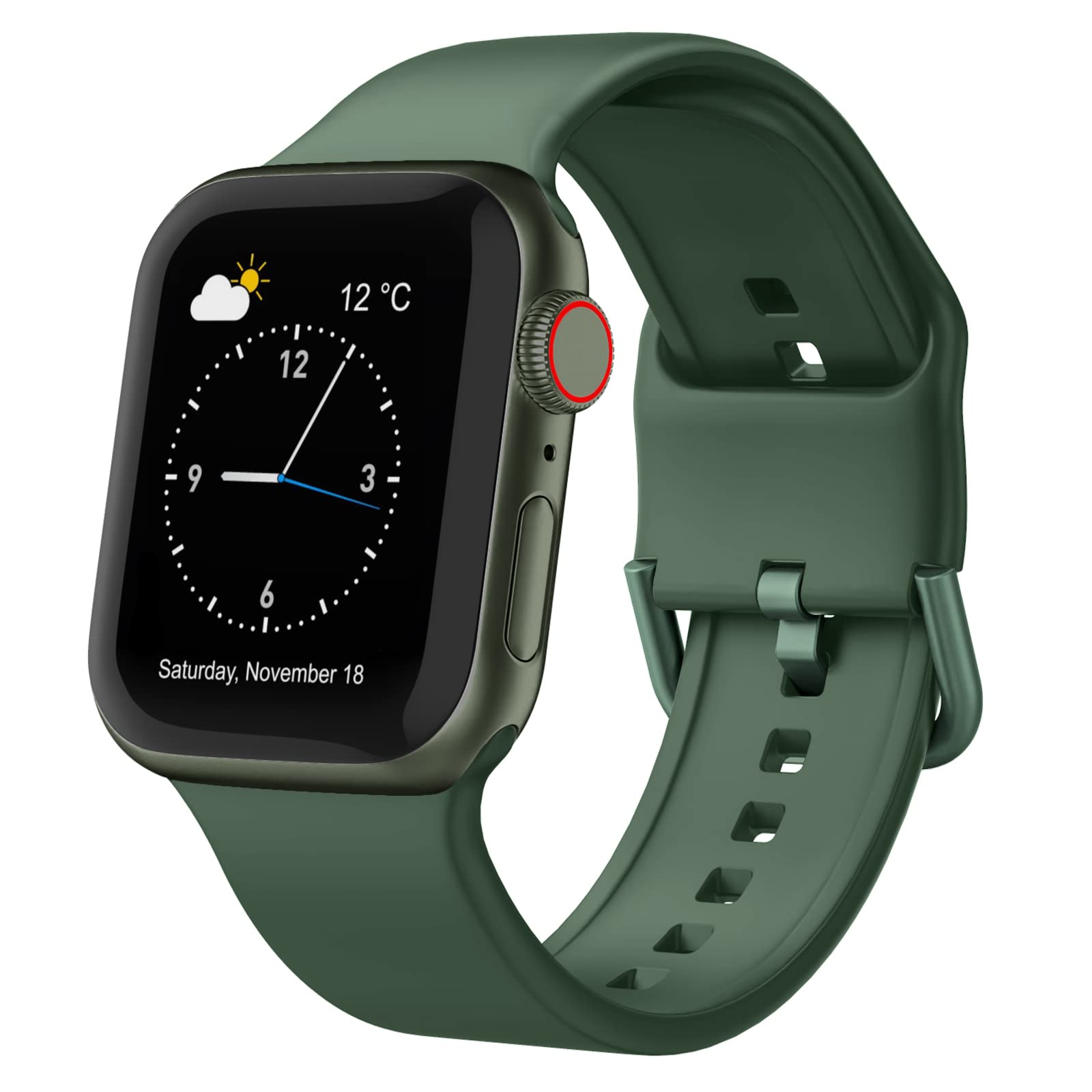 Olive green 42mm(Series 3)/44mm/45mm/46mm/49mm Best apple watch bands in use, Apple watch band , Applewatchbands.us