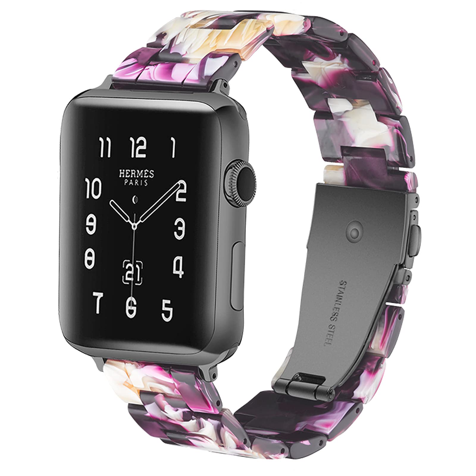 Flash Pink for Starlight 42mm(Series 3 2 1),44mm,45mm,46mm,49mm Best apple watch bands in use, Apple watch band , Applewatchbands.us