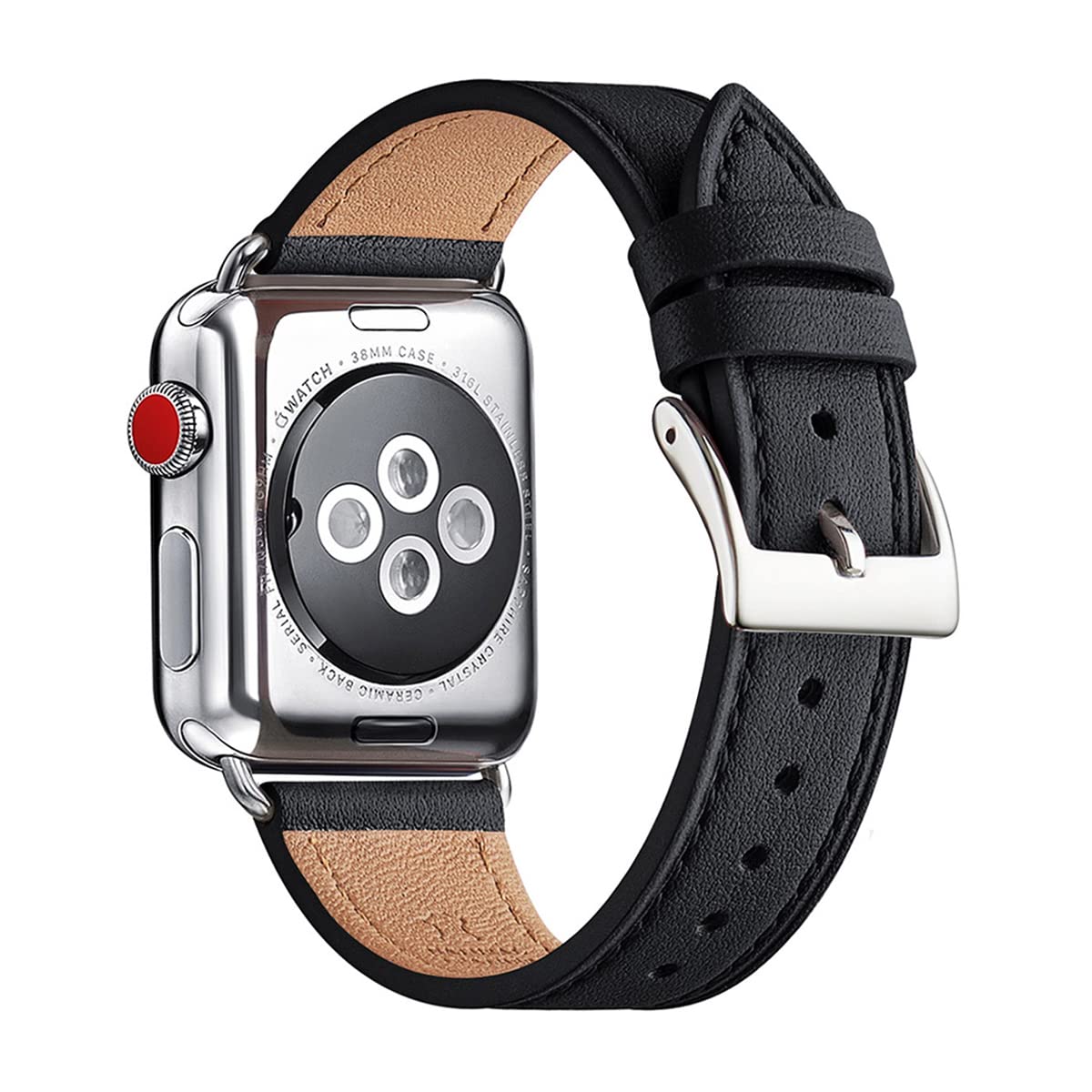 Black+Black 49mm/46mm/45mm/44mm/42mm(Series 3 2 1) Best apple watch bands in use, Apple watch band , Applewatchbands.us