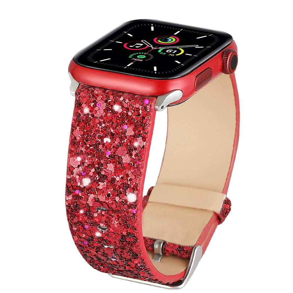 Red 42mm(Series 3)/44mm/45mm/46mm/49mm Best apple watch bands in use, Apple watch band , Applewatchbands.us