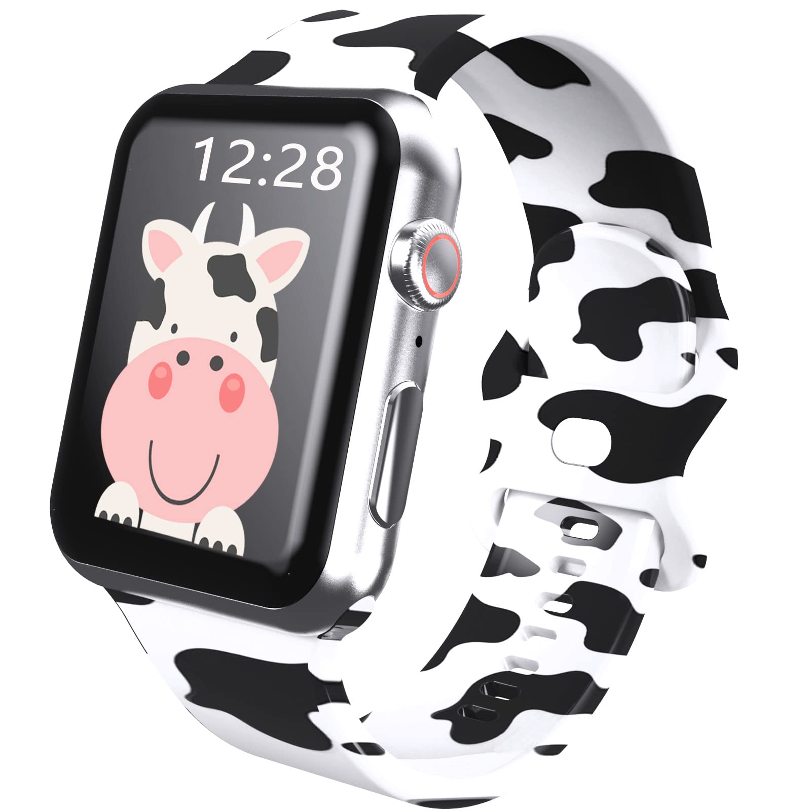 Cow Print 38MM/40MM Best apple watch bands in use, Apple watch band , Applewatchbands.us