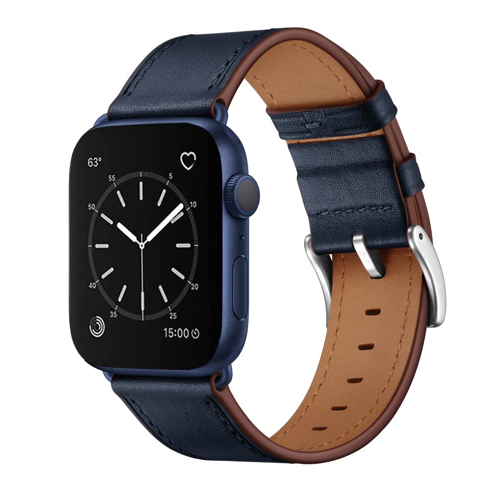 Dark Blue/Blue 38mm/40mm/41mm/42mm-Series 10 Best apple watch bands in use, Apple watch band , Applewatchbands.us