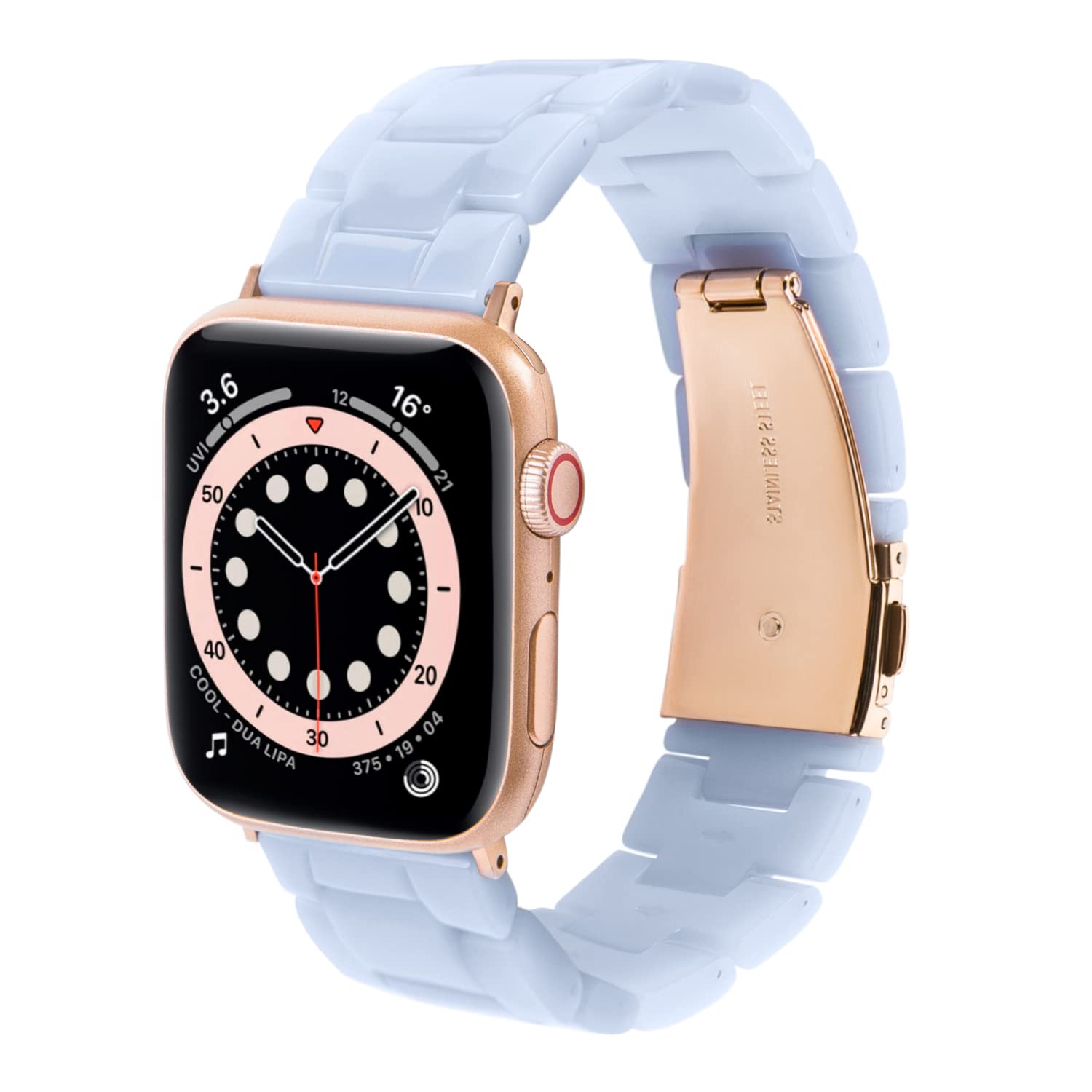 Purple Flower 38mm,40mm,41mm,42mm(Series 10) Best apple watch bands in use, Apple watch band , Applewatchbands.us