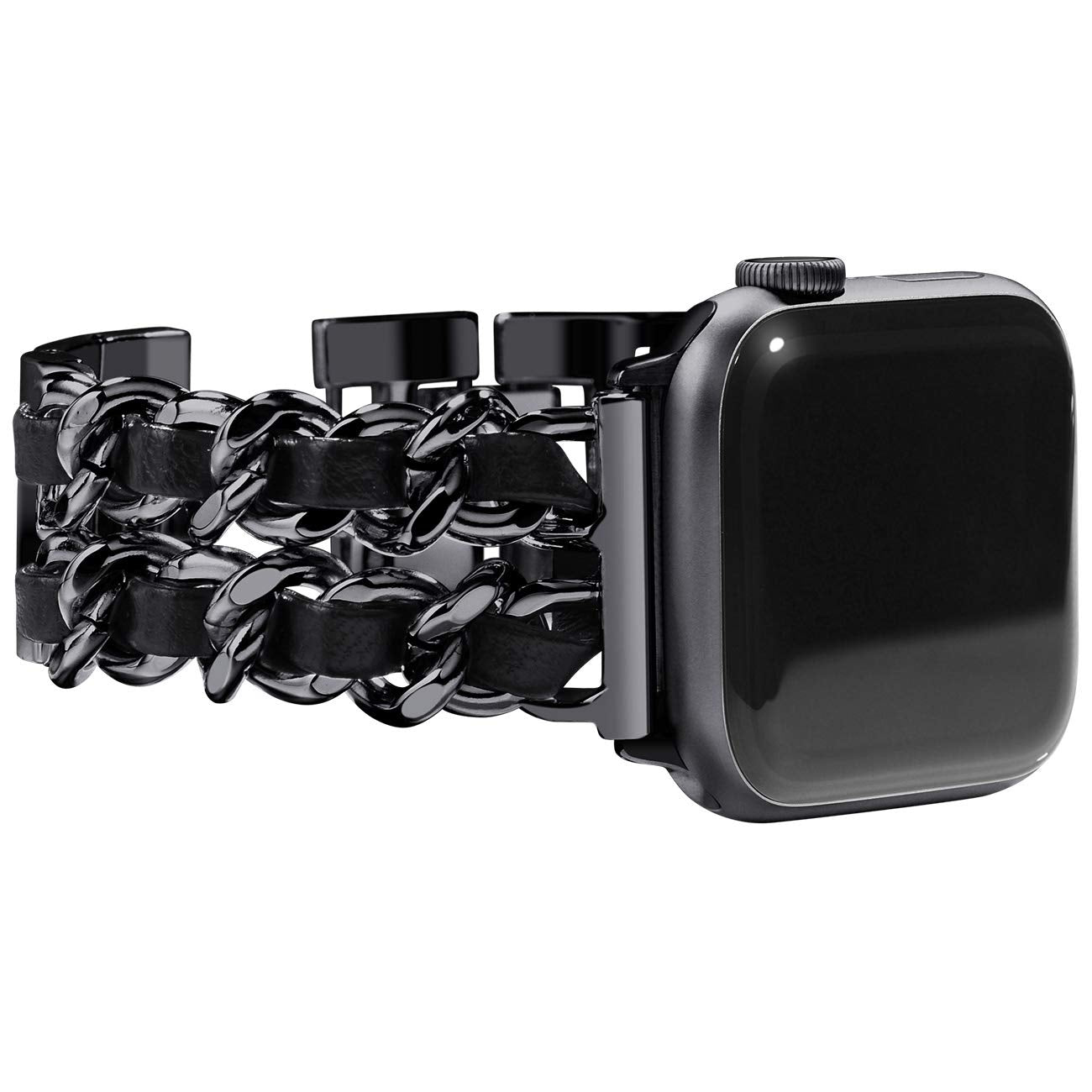 Black,Black 38mm/40mm/41mm Best apple watch bands in use, Apple watch band , Applewatchbands.us