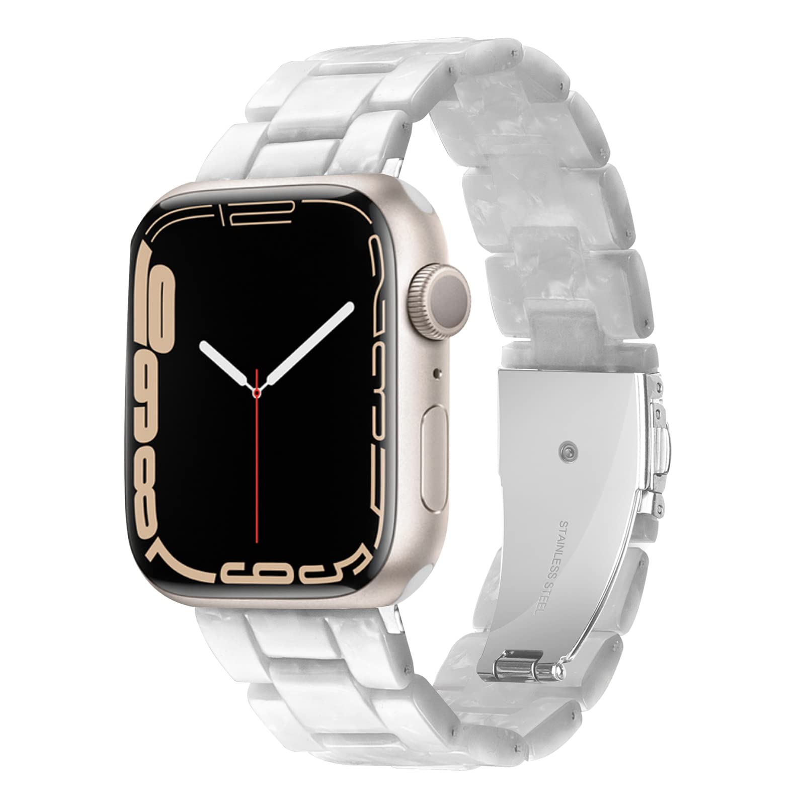 Ink White 38mm,40mm,41mm,42mm(Series 10) Best apple watch bands in use, Apple watch band , Applewatchbands.us