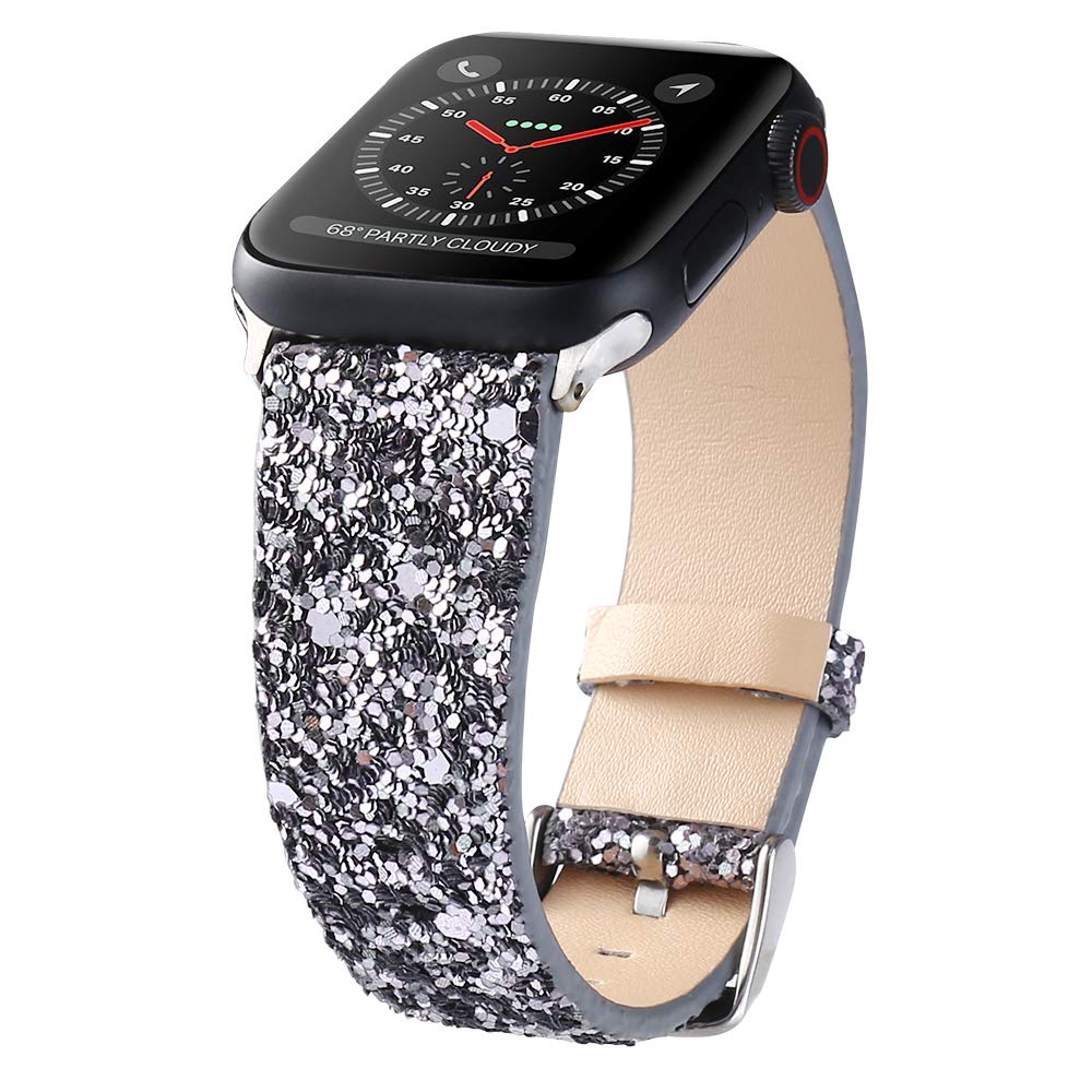 Silver 42mm(Series 3)/44mm/45mm/46mm/49mm Best apple watch bands in use, Apple watch band , Applewatchbands.us