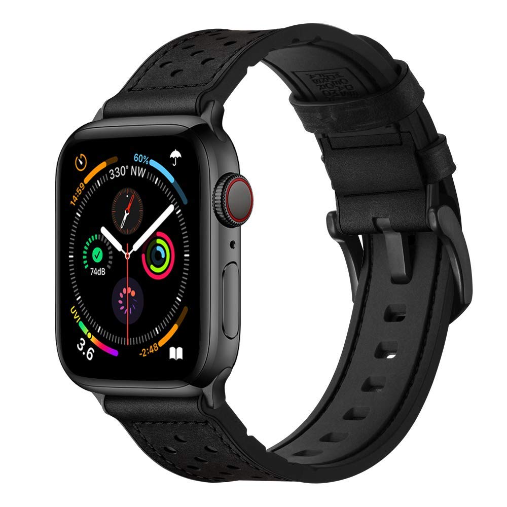 Suede Black with Dots 2.0 49mm / 46mm / 45mm / 44mm Best apple watch bands in use, Apple watch band , Applewatchbands.us