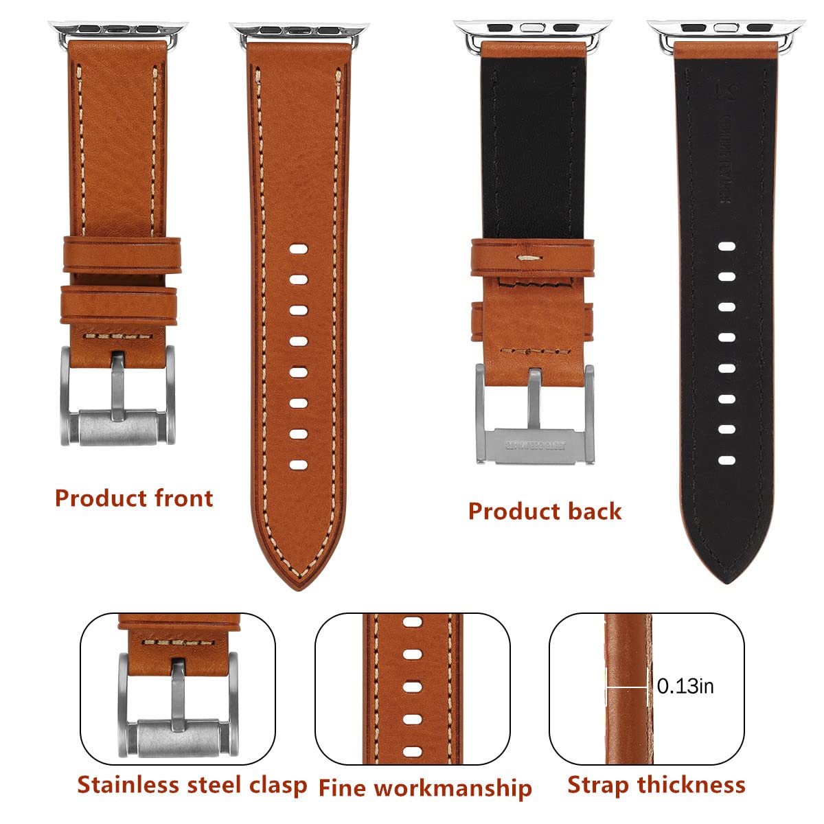 Red wine Silver buckle 38mm 40mm41mm 42mm(Series 10) Best apple watch bands in use, Apple watch band , Applewatchbands.us