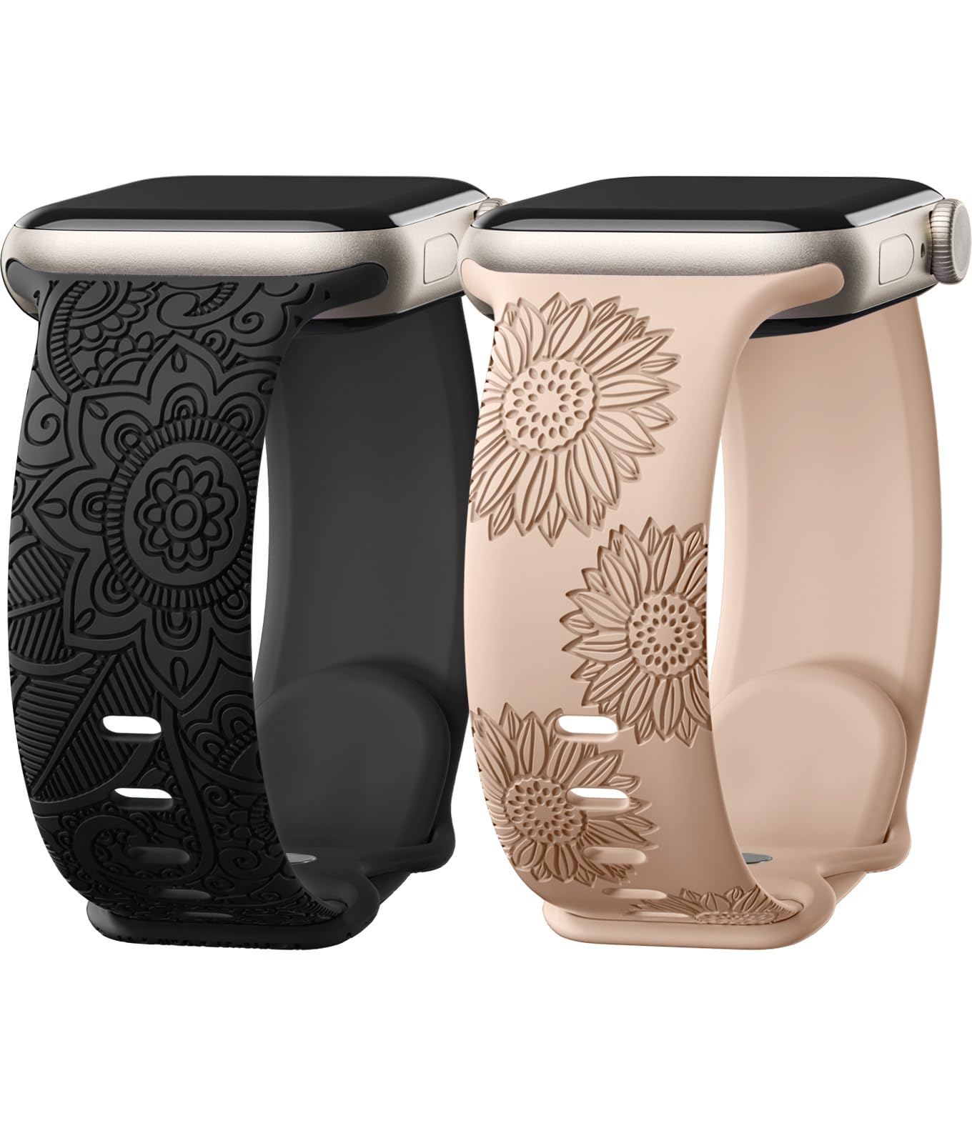 A-Milk Tea+Black 38mm/40mm/41mm/Series 10 42mm Best apple watch bands in use, Apple watch band , Applewatchbands.us